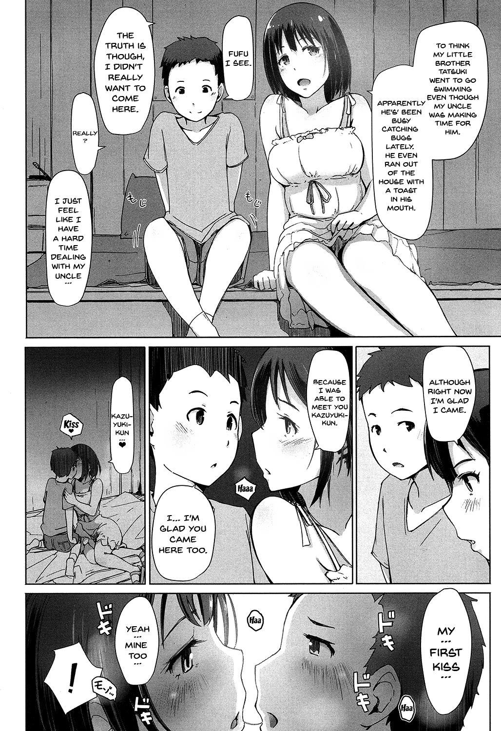 Cumshots Oji-san ni Sareta Natsuyasumi no Koto | Even If It's Your Uncle's House, Of Course You'd Get Fucked Wearing Those Clothes Coroa - Page 4