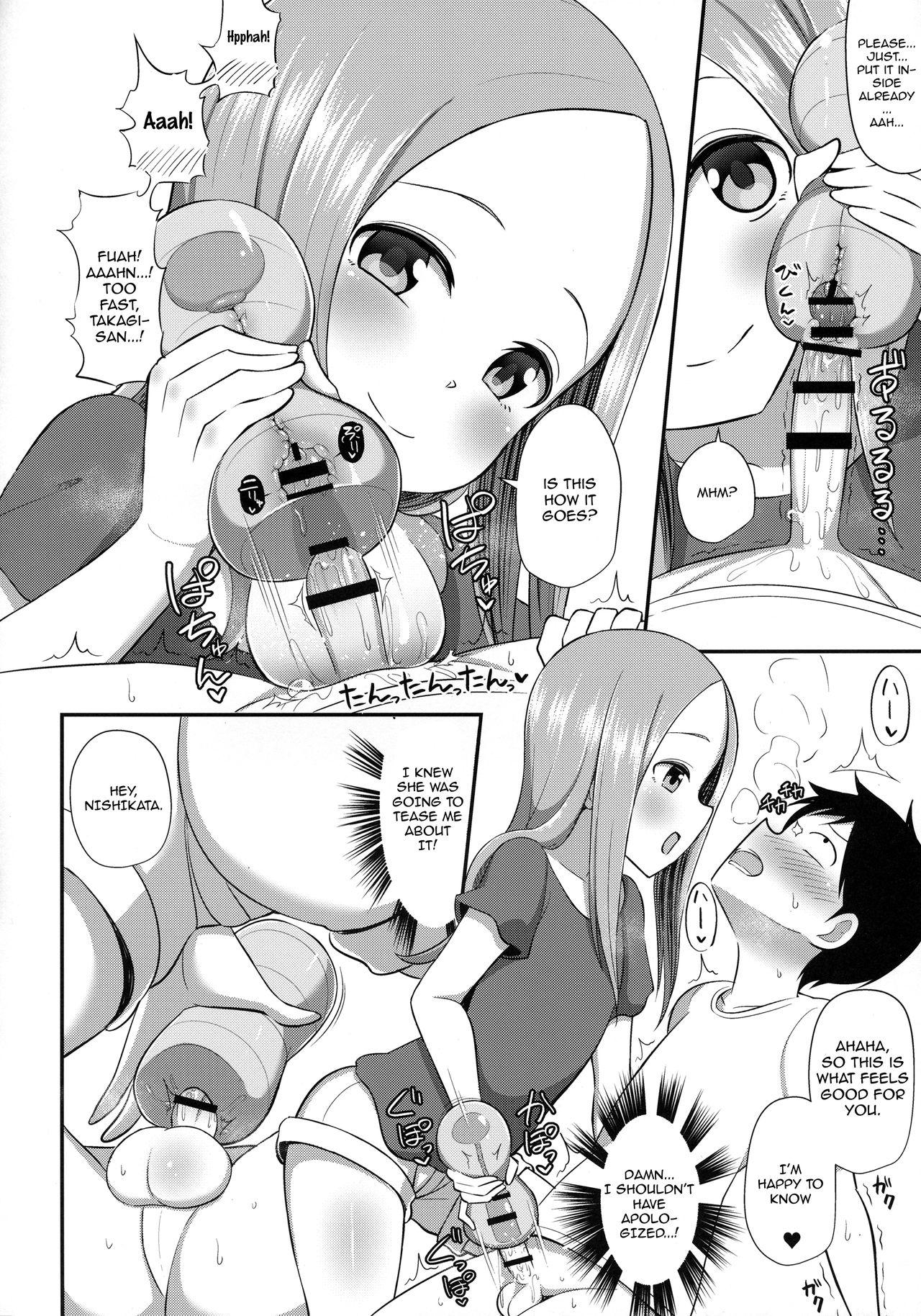 Rough Sex Takagi-san to Onahole - Karakai jouzu no takagi san Breeding - Page 11