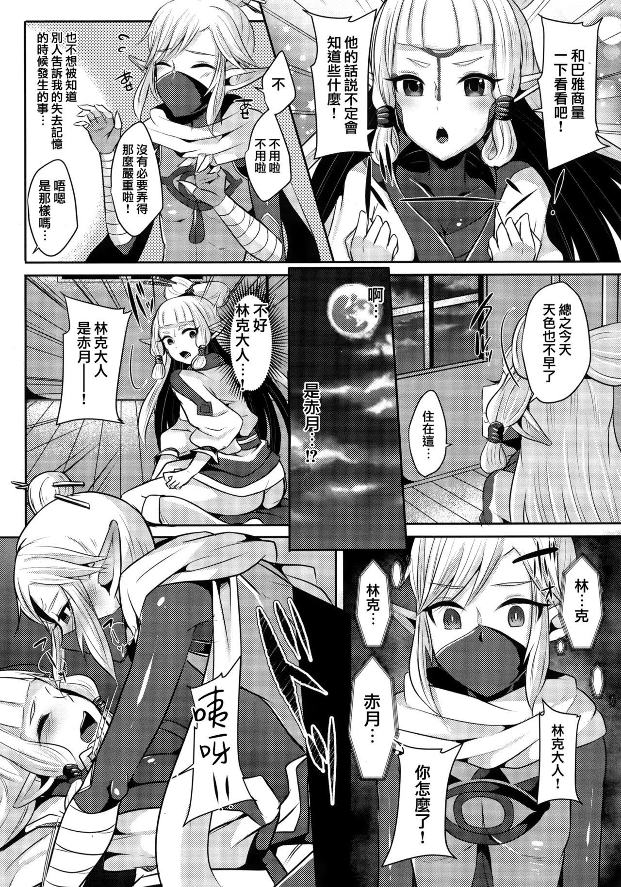 Boots Yuuwaku no Akaitsuki to Futari no Himitsu - The legend of zelda Hood - Page 13