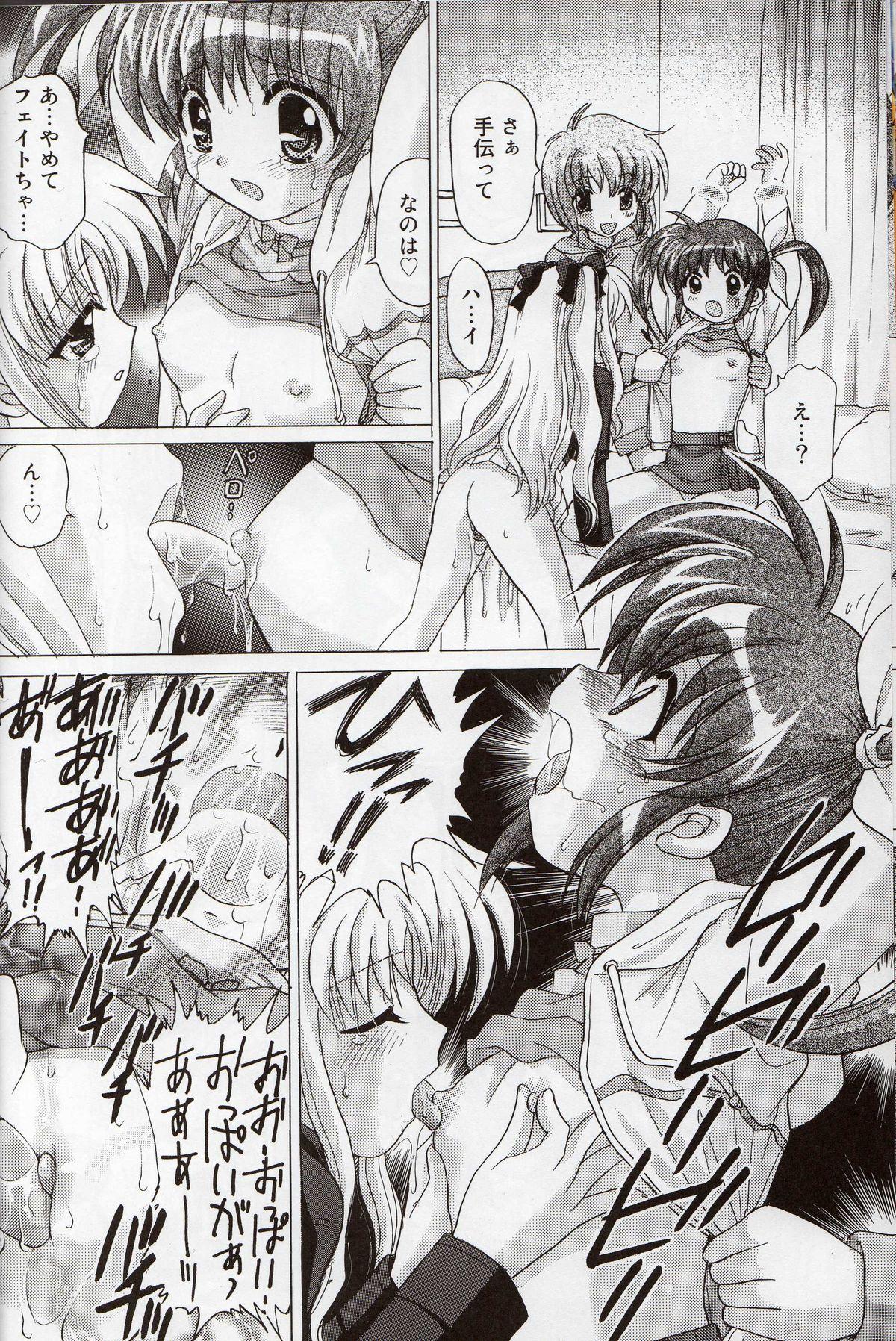 Grandmother Nanoha no Zettai Zetsumei 3 - Mahou shoujo lyrical nanoha Orgasmus - Page 9