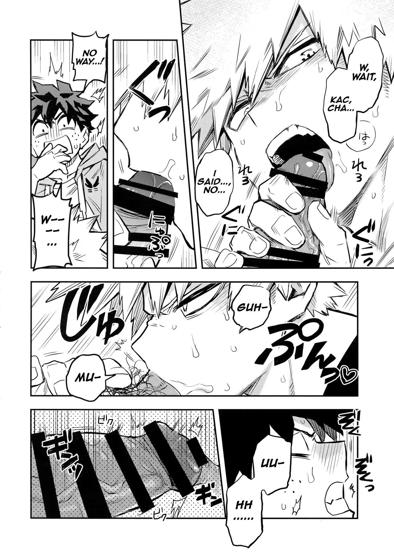 Uncensored Kazehiki Kacchan to Boku no Koubousen | The Battle Between Sick Kacchan and Me - My hero academia Bedroom - Page 9