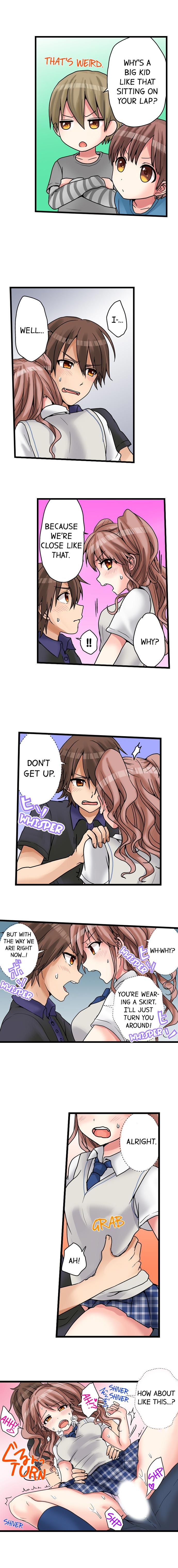 Blow Job My First Time is with.... My Little Sister?! Ch.21 Spreadeagle - Page 2