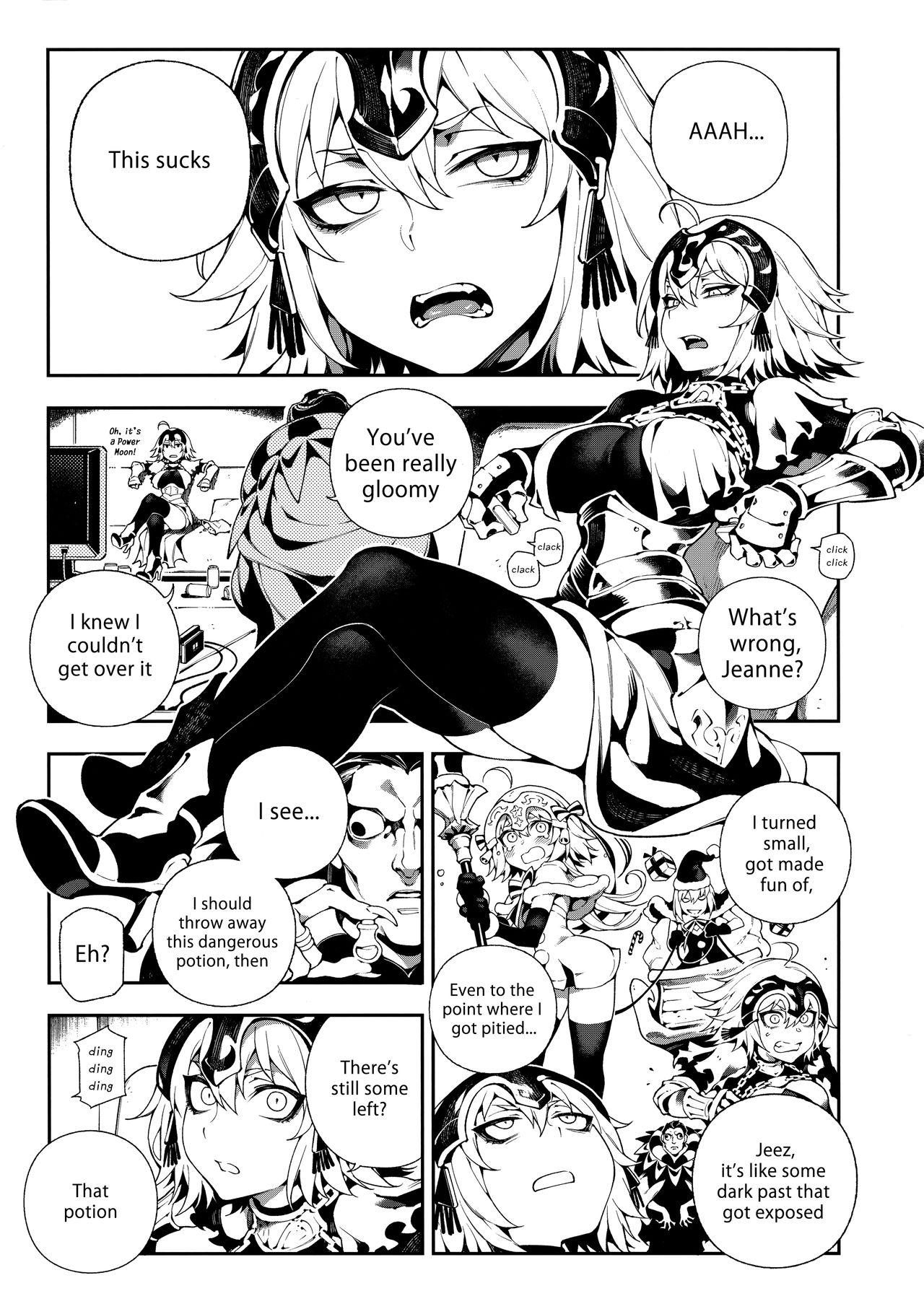 Family Taboo CHALDEA MANIA - Jeanne Alter - Fate grand order Gay Blondhair - Page 4