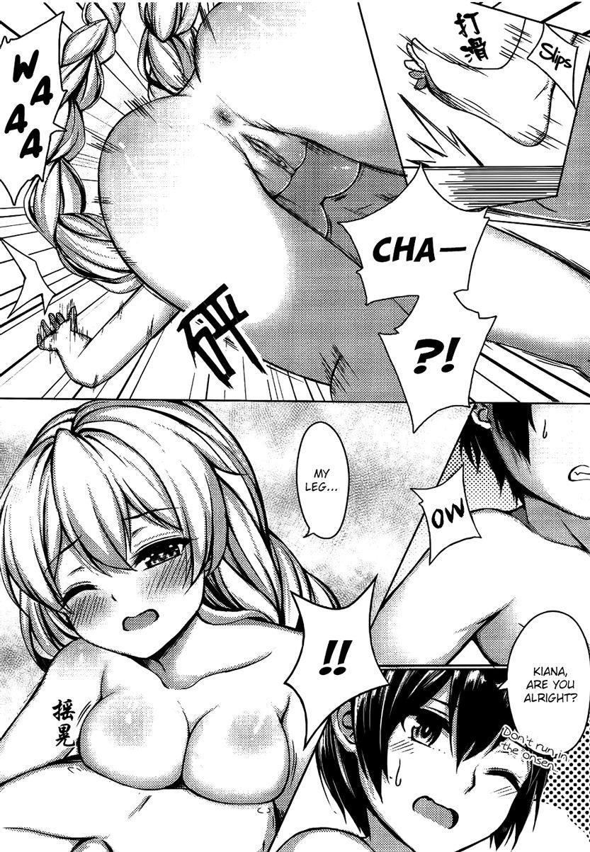 Transexual Kiana OnsenJiken | Kiana's Onsen Incident - Honkai gakuen Animated - Page 7