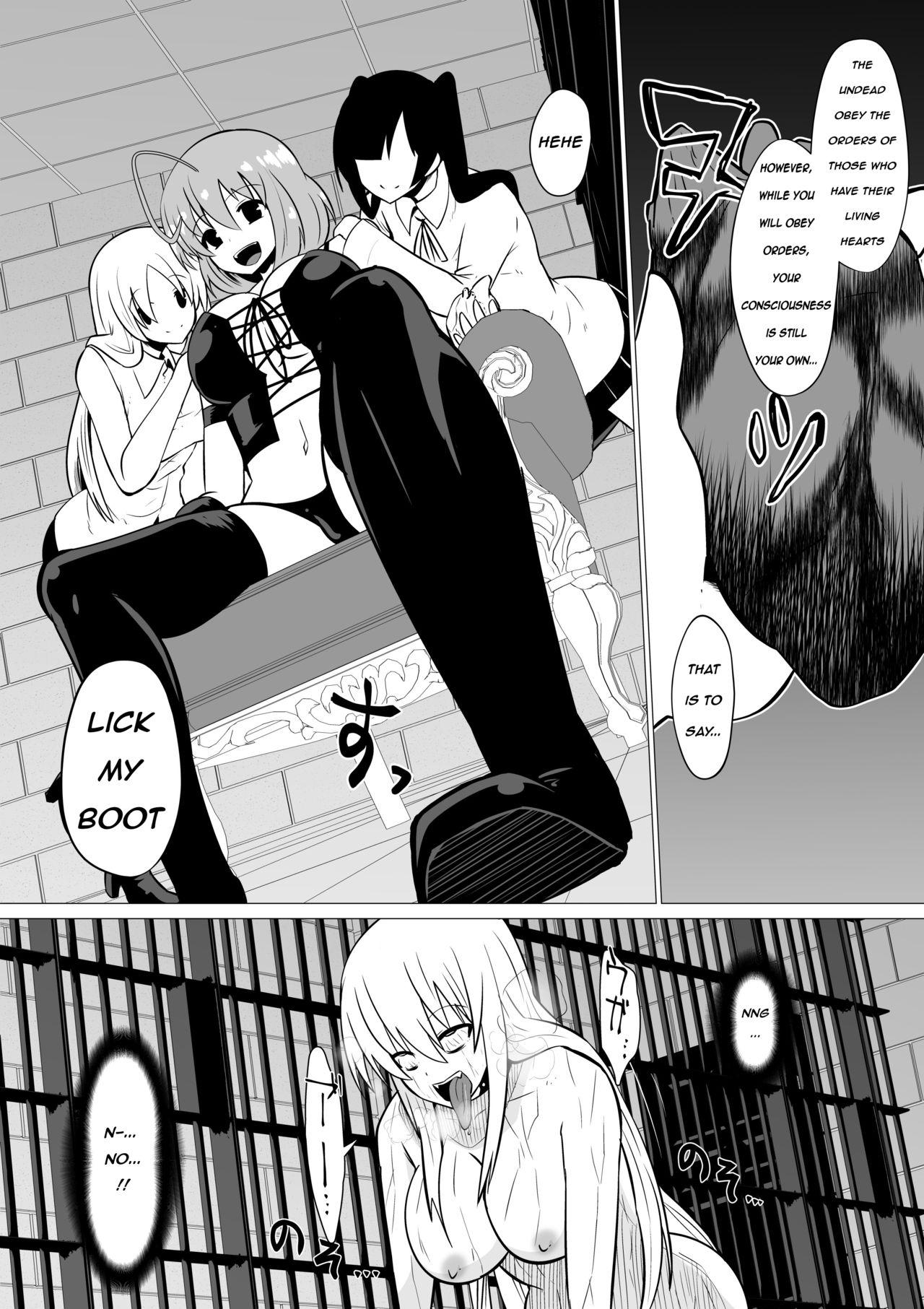Slut Hikyou na Kenshi ni wa Eien no Oshioki o | Eternal Punishment For A Cowardly Swordswoman - Original Gay Ass Fucking - Page 11
