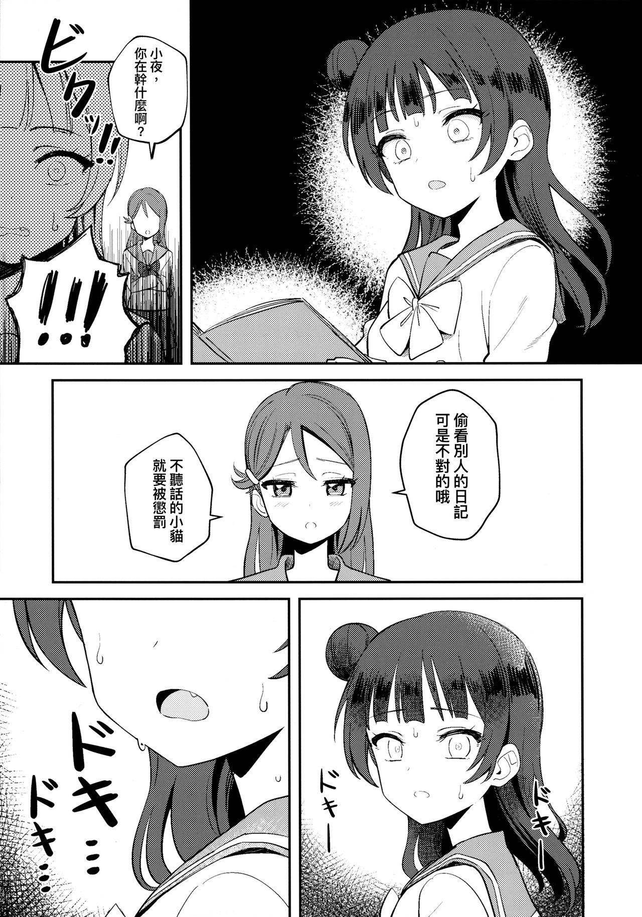 Lezdom Yohaneko Choukyou Nikki | Yohaneko Training Diary - Love live sunshine Maduro - Page 34