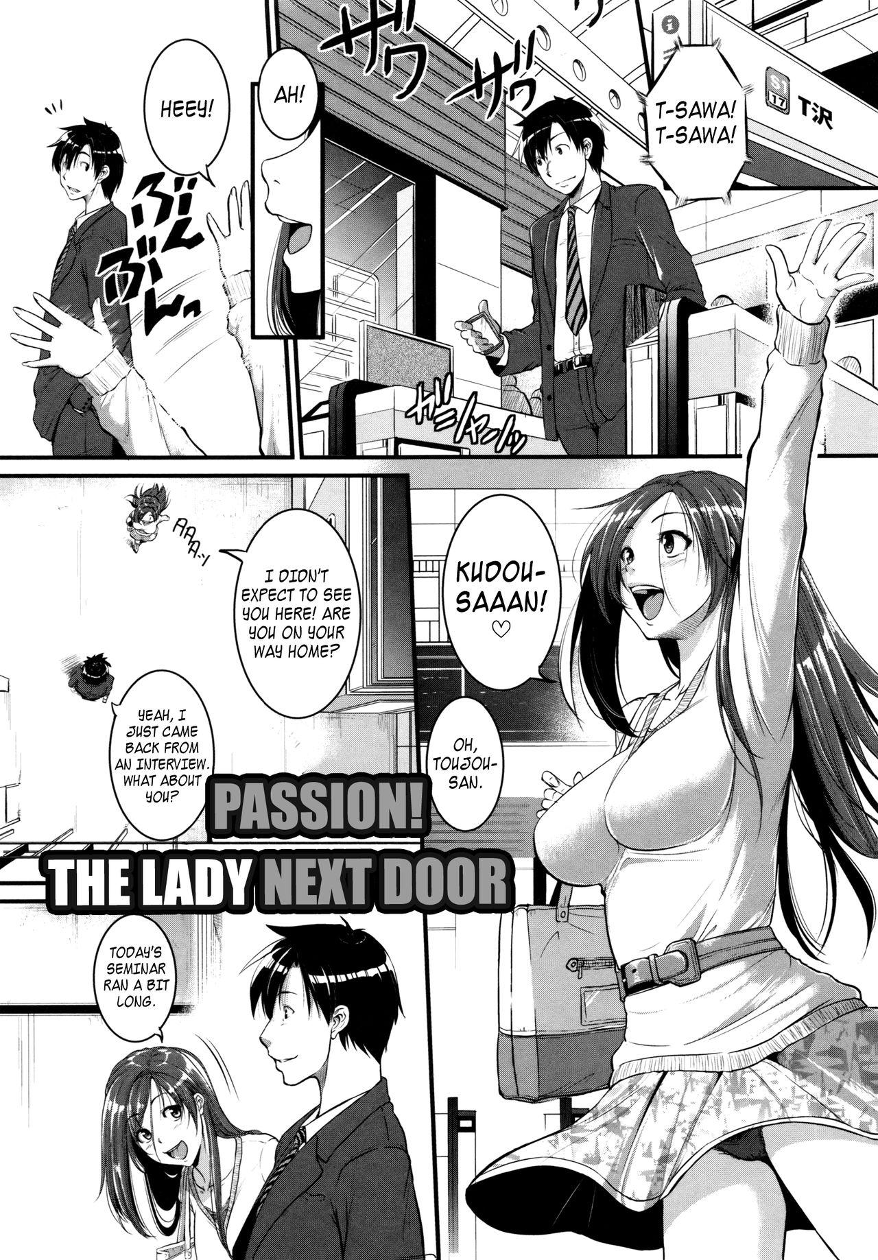 [Tonnosuke] Aibenki Tonari no Dosukebe Onee-san | The Lady Next Door Ch. 1-2, 9-10 [English] =TLL+LWB= 15