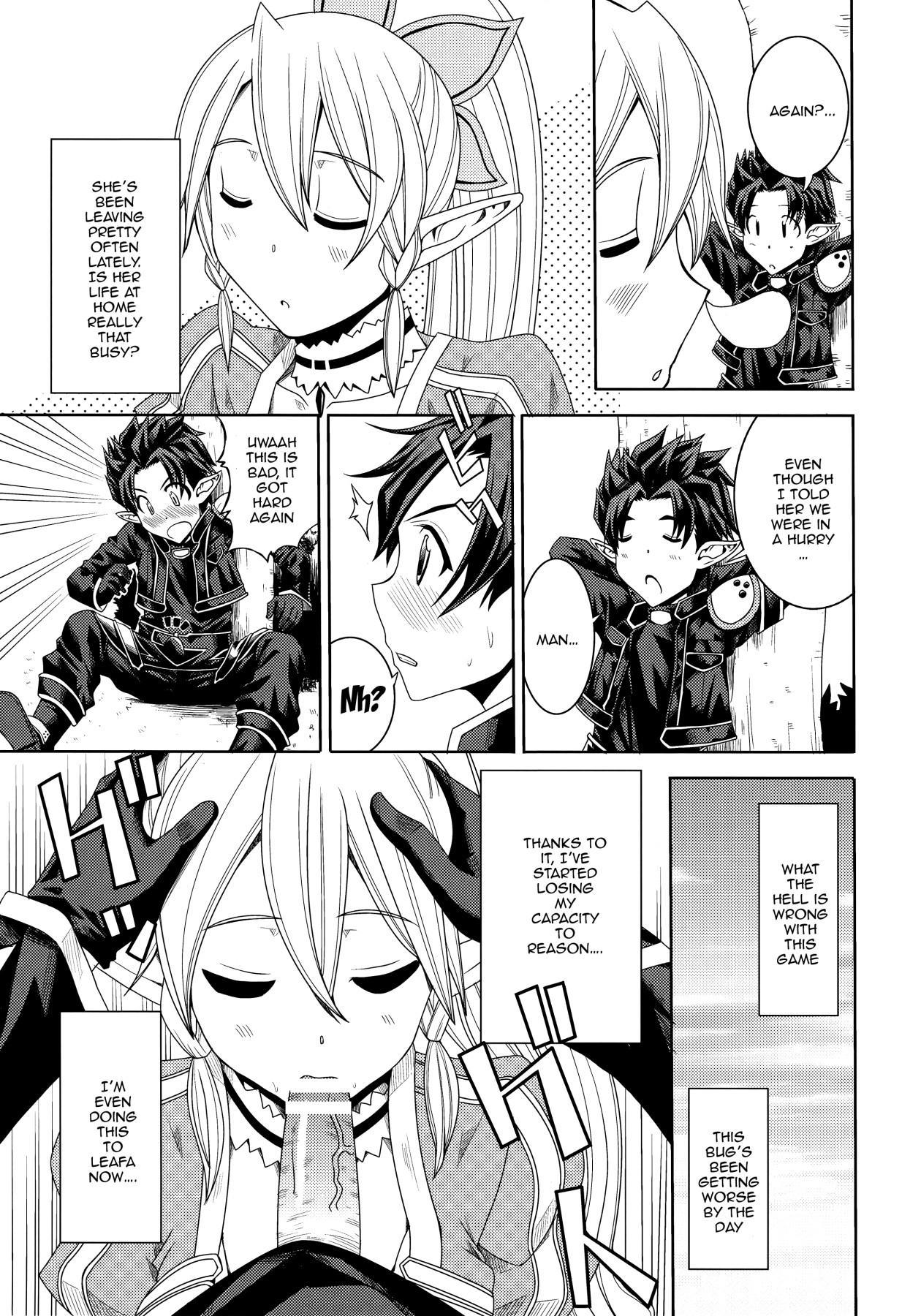 Bangladeshi Ore no Imouto ga Leafa de Kyonyuu na Wake ga Nai | There's No Way My Little Sister Could Have Such Giant Breasts - Sword art online Tall - Page 2