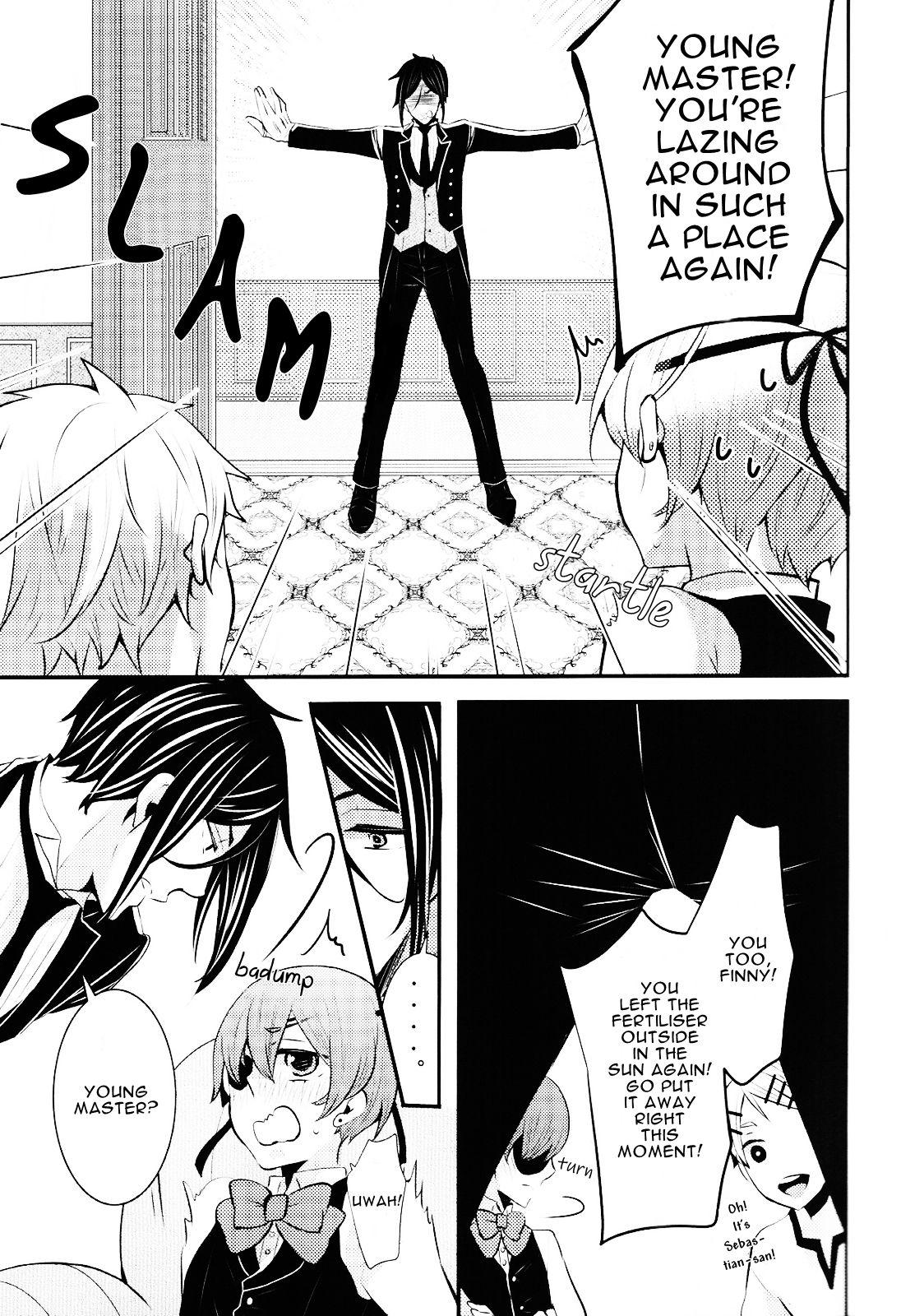 Curious Night and Day - Black butler Big Black Cock - Page 4