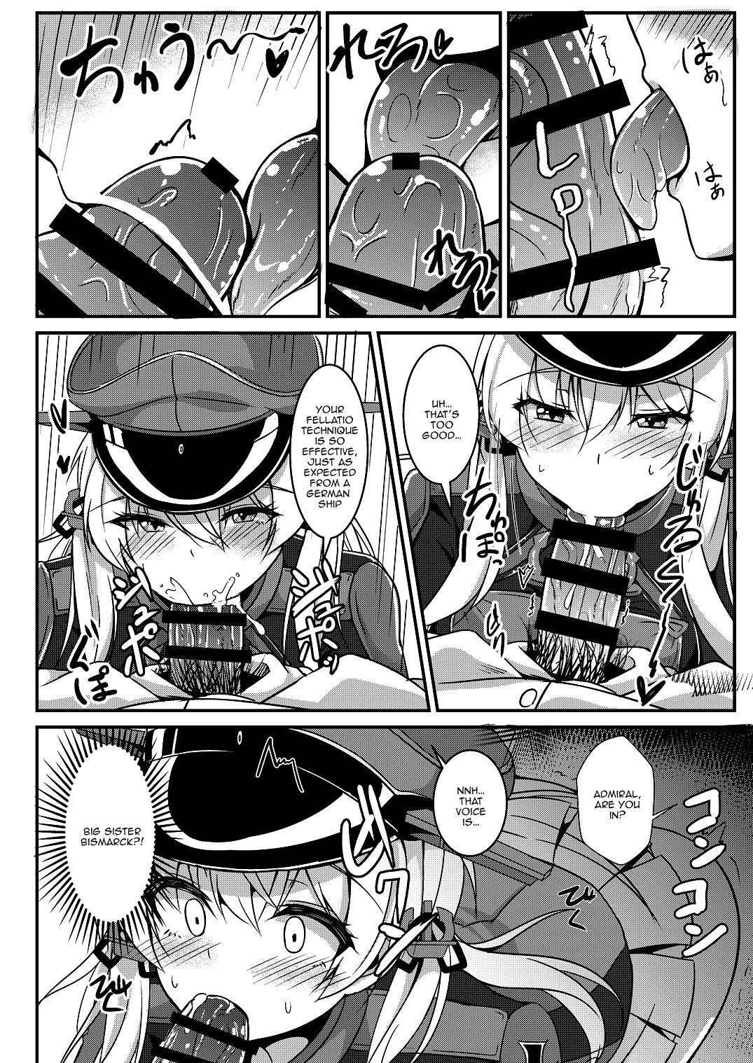 Cum Swallow Daily life of admiral and two German ship - Teitoku to Futari no Nichijou - Kantai collection Corrida - Page 8