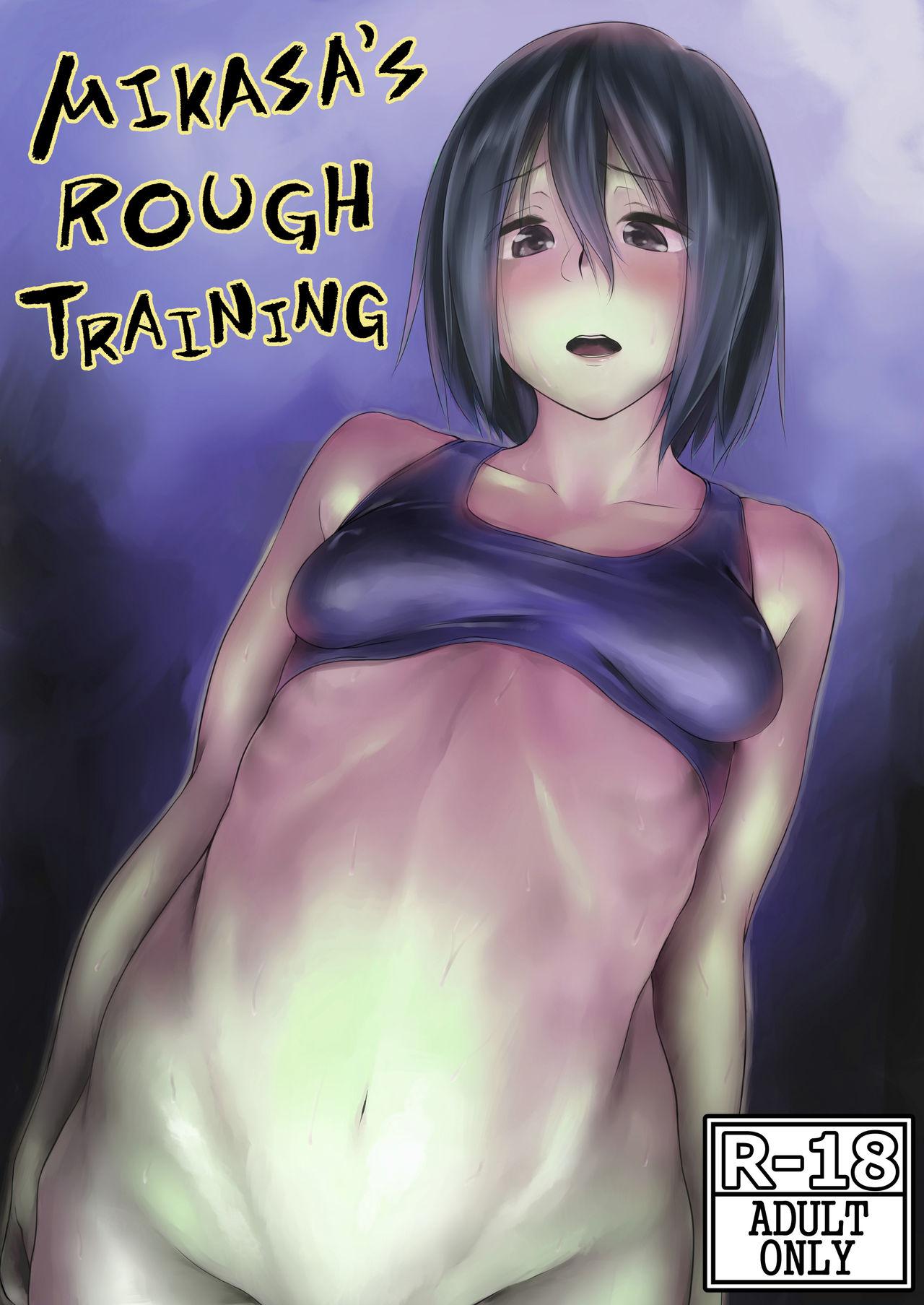 Nalgona Mikasa to Kibishii Shiken!! | Mikasa's rough training - Shingeki no kyojin Chichona - Picture 1