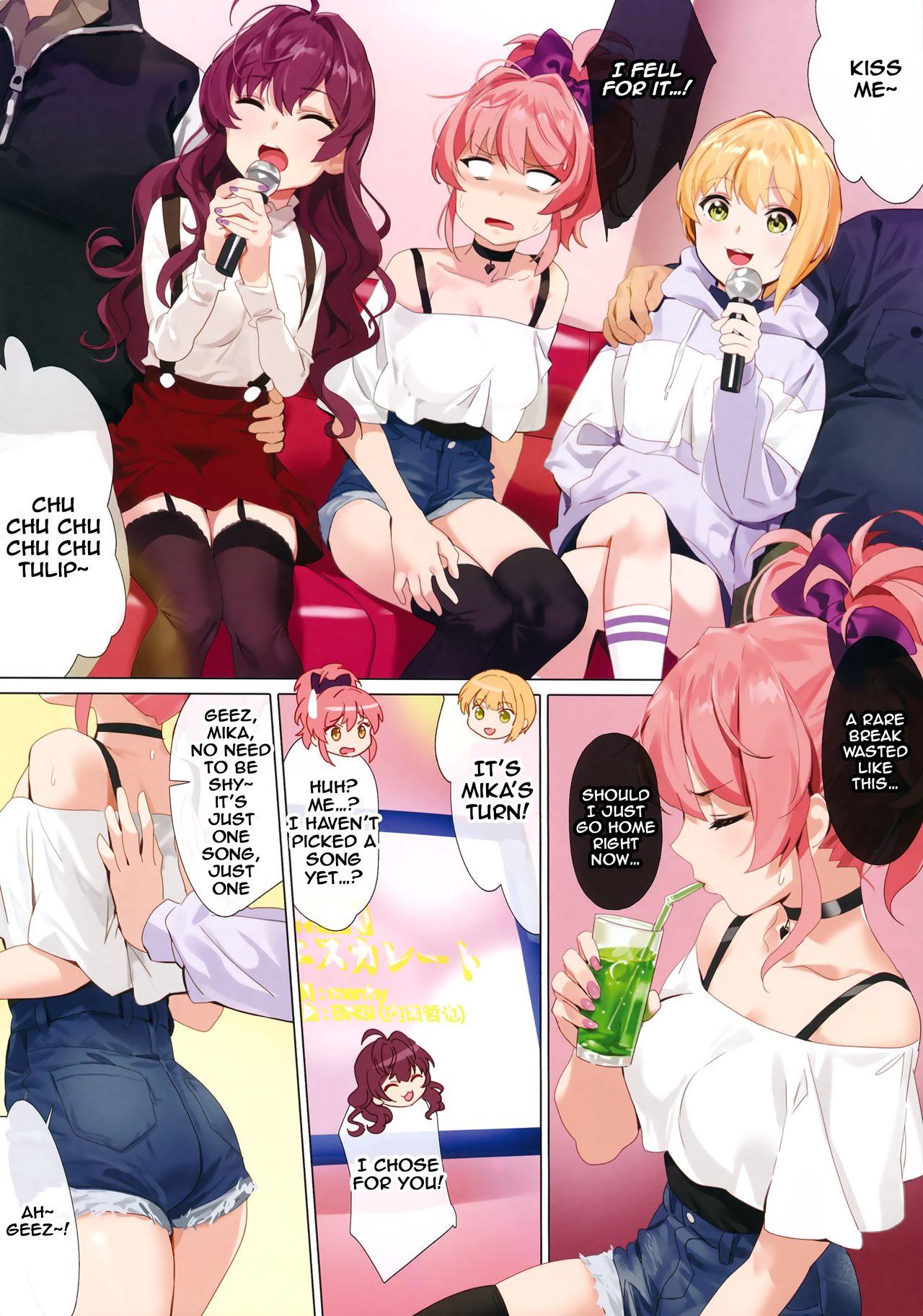 Cock Suckers Hasamiuchi - The idolmaster Negro - Page 5