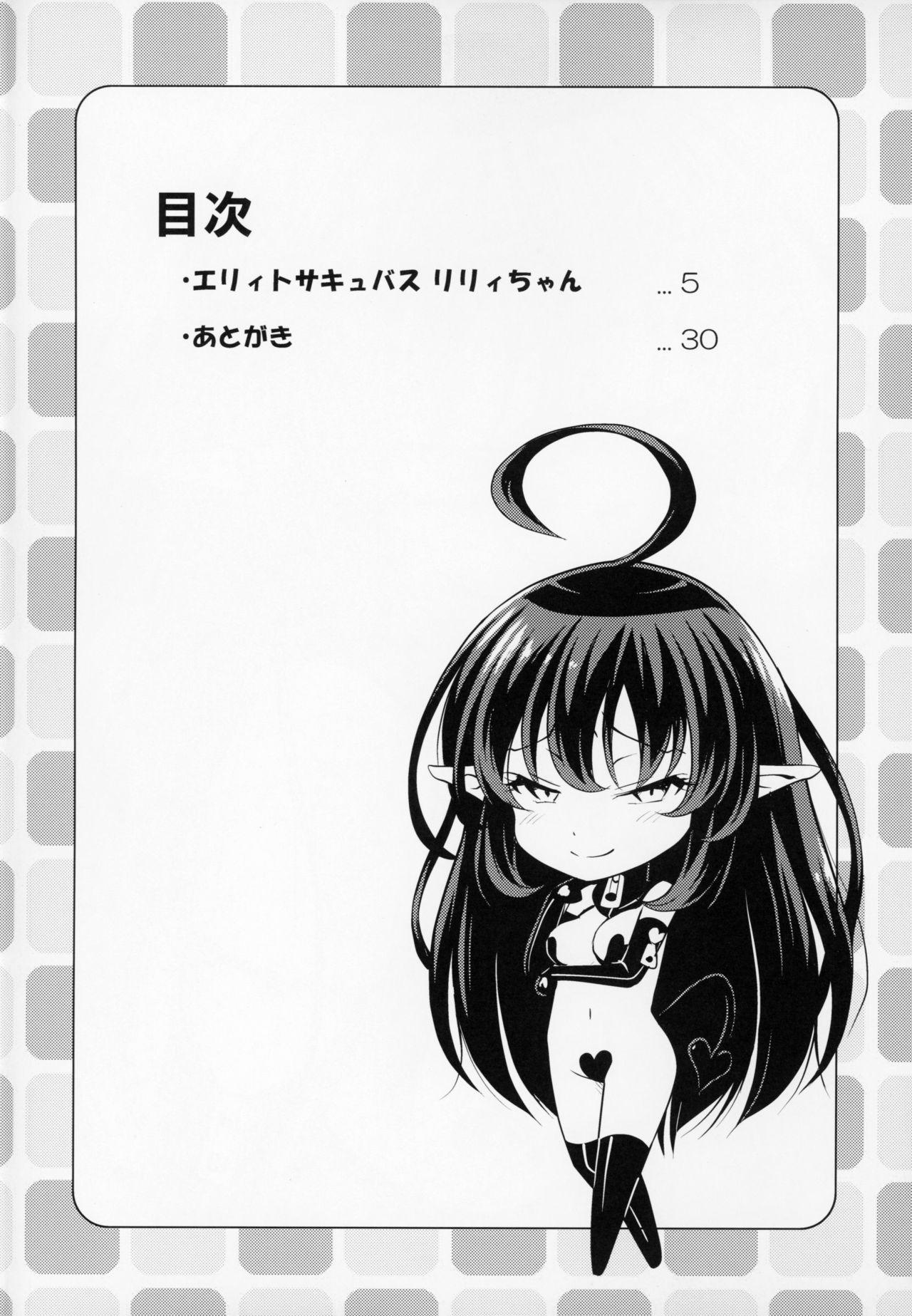 Anal Gape (C94) [Hot Pot (Noise)] Elite Succubus Lily-chan - The elite of Succubus, Lily. - Original Exibicionismo - Page 3