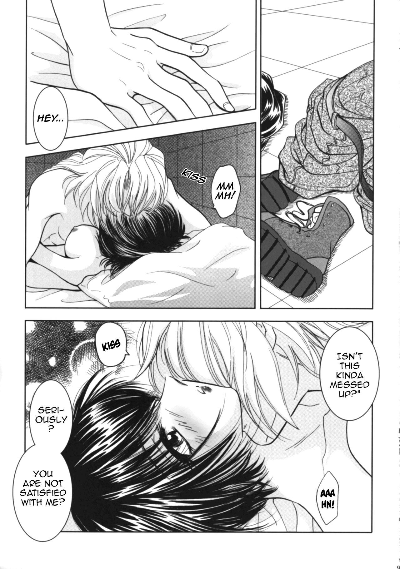 Amateur SEXY PANIC ~Neko to Saru no Love Fight | SEXY PANIC Love Battle: Cat vs. Monkey - Full metal panic Secret - Page 8