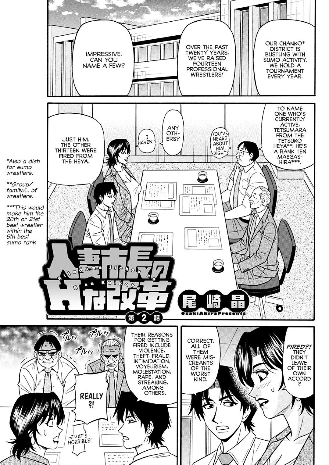 Hitoduma Shichou no H na Kaikaku | Married Major's Sexy Reform Ch. 1-3 20