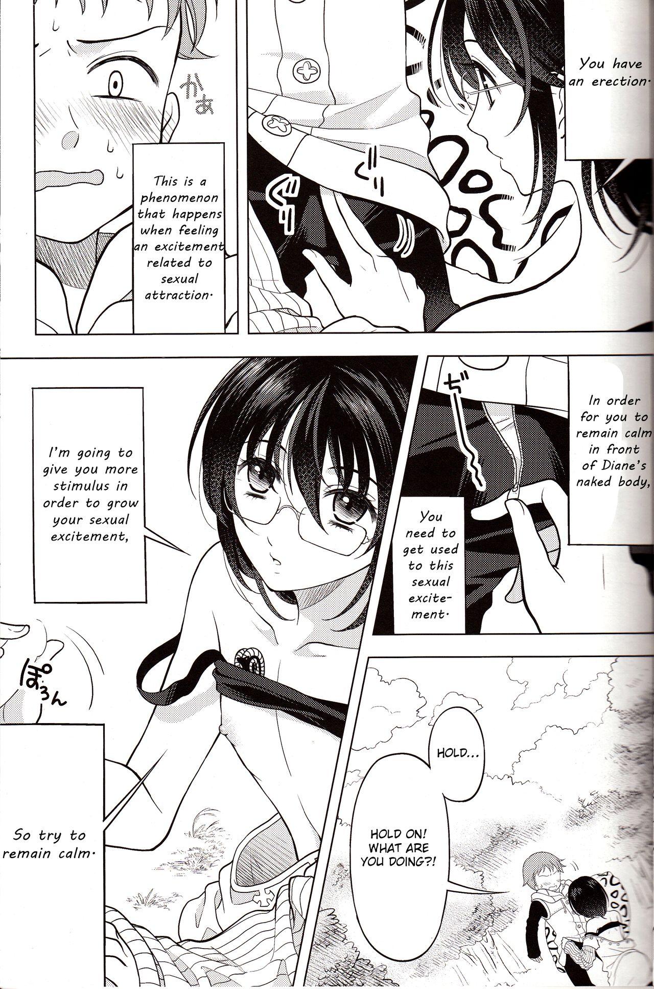 Hot Girl Pussy Shikiyoku, Tsumibukashi - Lust is sinful - Nanatsu no taizai Spooning - Page 11