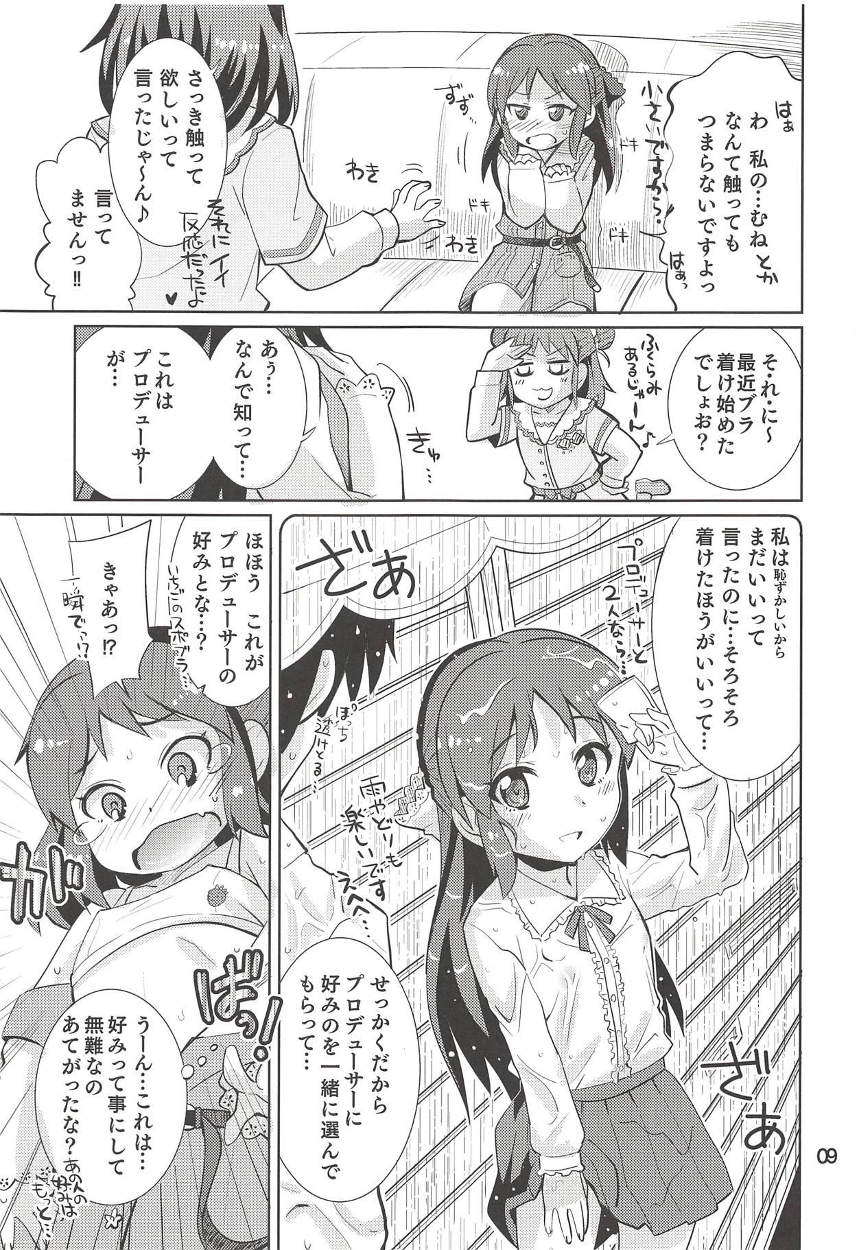 Girlsfucking Monde Ii no wa Momareru Kakugo no Aru Idol dake da yo ne!! 2.5 - The idolmaster Sex Massage - Page 8