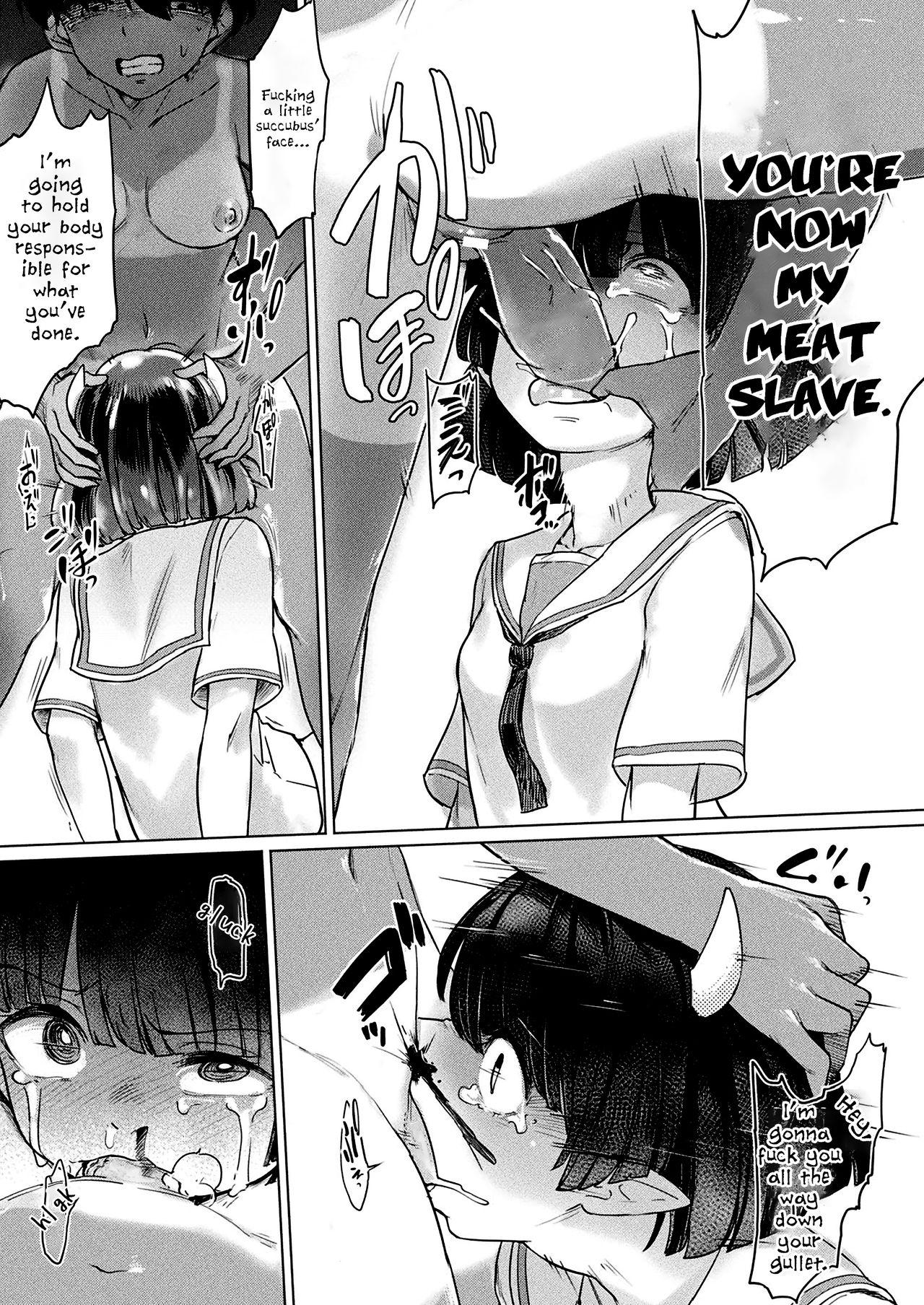 Gay Succubus-chan to Futanari Mahou Masturbation - Page 6