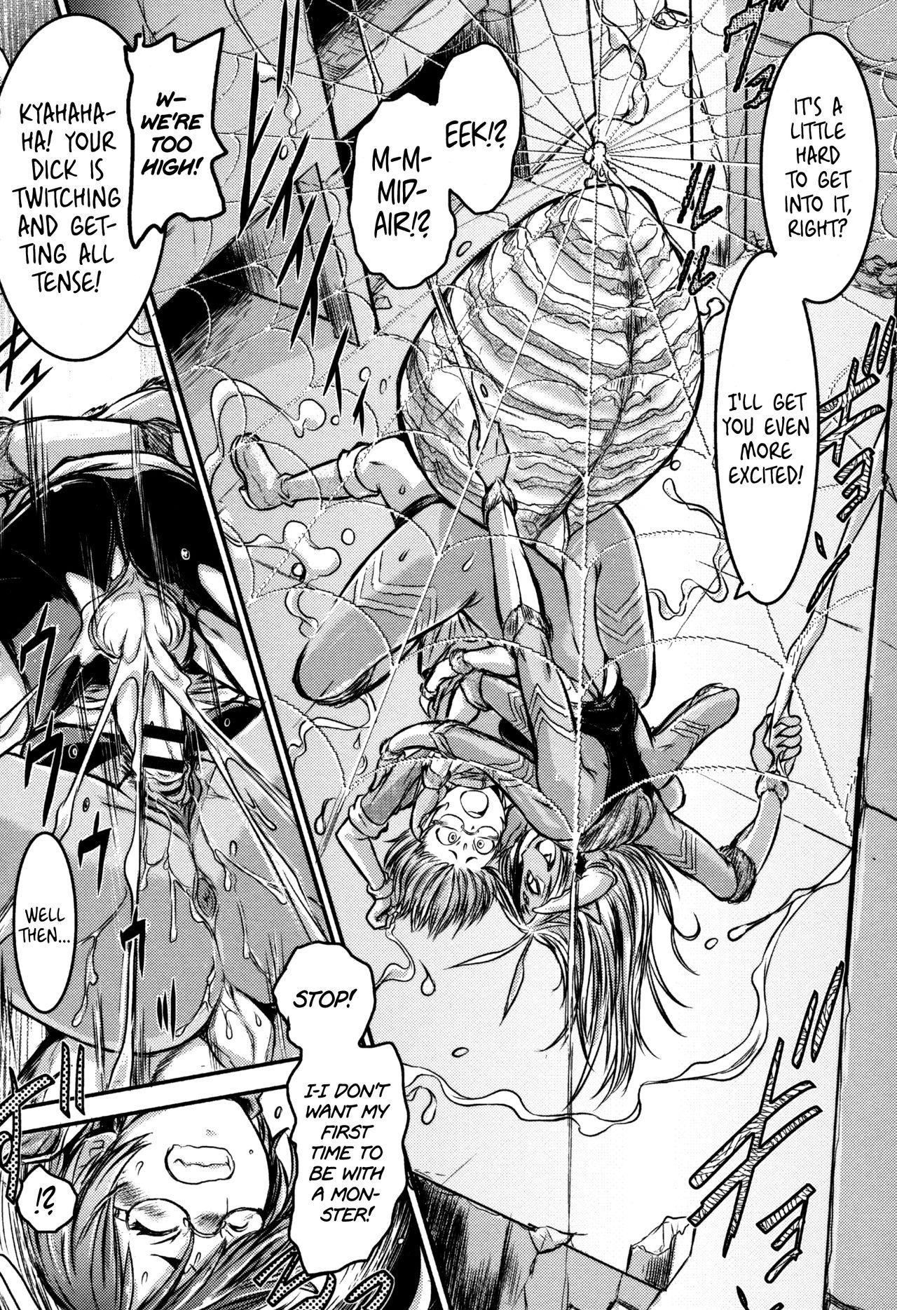Pussy Eating [Ishino Kanon] Regina Ragno - The Eight-Legged Woman's Territory (Monster Musume to no Kougou) [English] {Hennojin} Mother fuck - Page 12