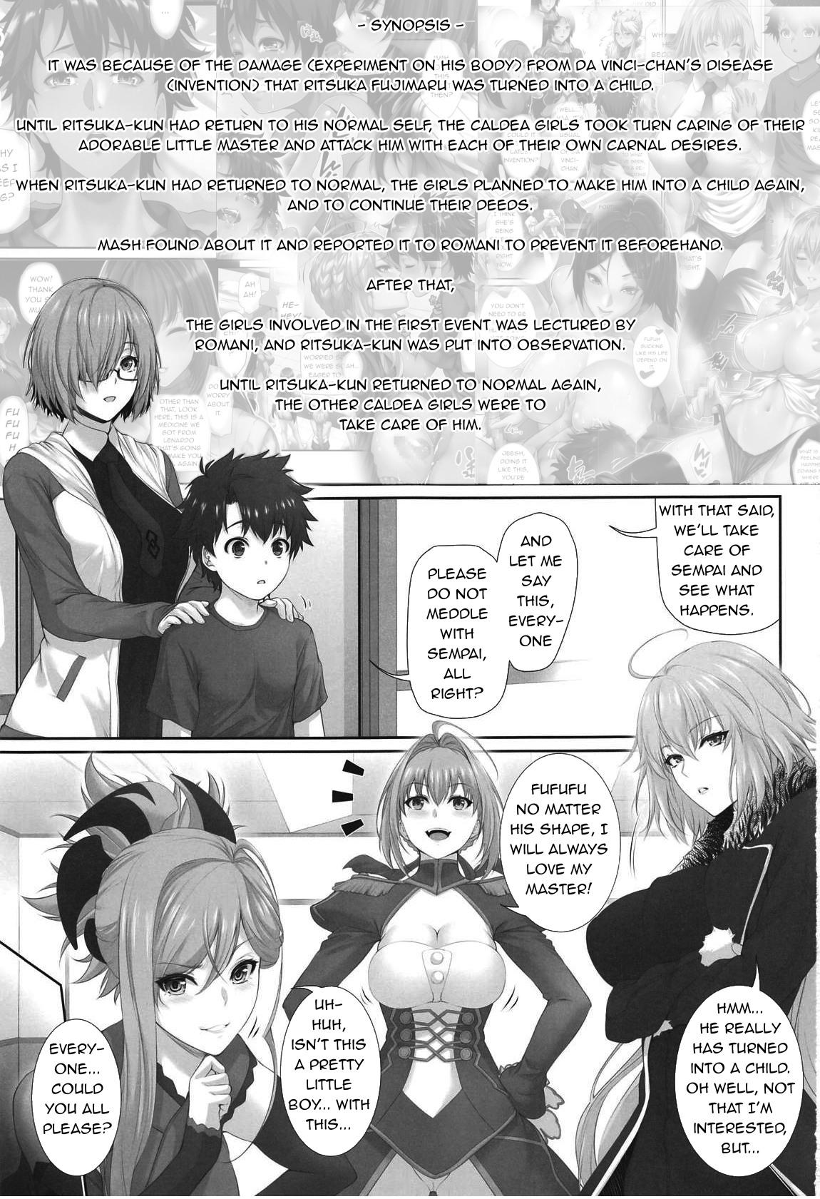 Web Cam (C95) [Z.A.P. (Zucchini)] Ritsuka-kun no Sainan? 2 ~Nerawareta Kohitsuji!?~ | Ritsuka-kun's Misfortune? 2 The Targeted Lamb!? (Fate/Grand Order) [English] [q91] - Fate grand order Monstercock - Page 3