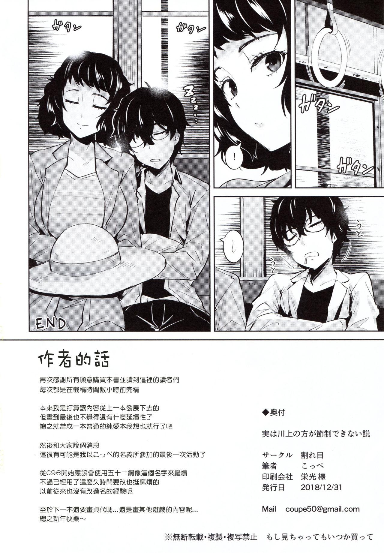 Amature Sex Jitsu wa Kawakami no kata ga sessei dekinai setsu - Persona 5 Rewrite Smoking - Page 22
