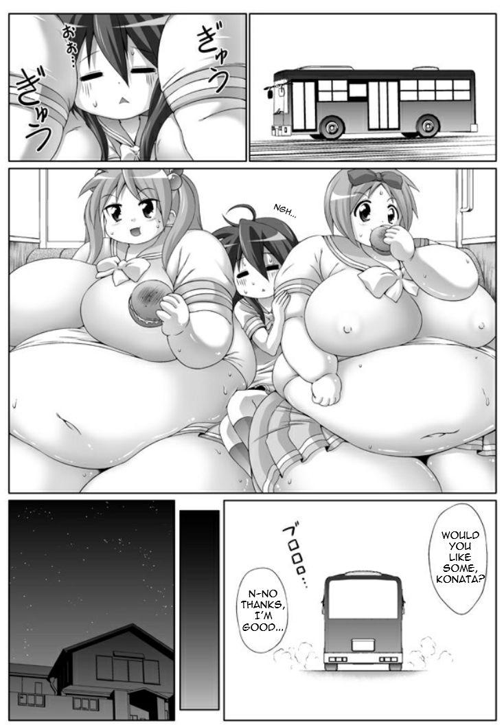 Man Lucky Star WG Doujin - Lucky star Cum In Mouth - Page 9