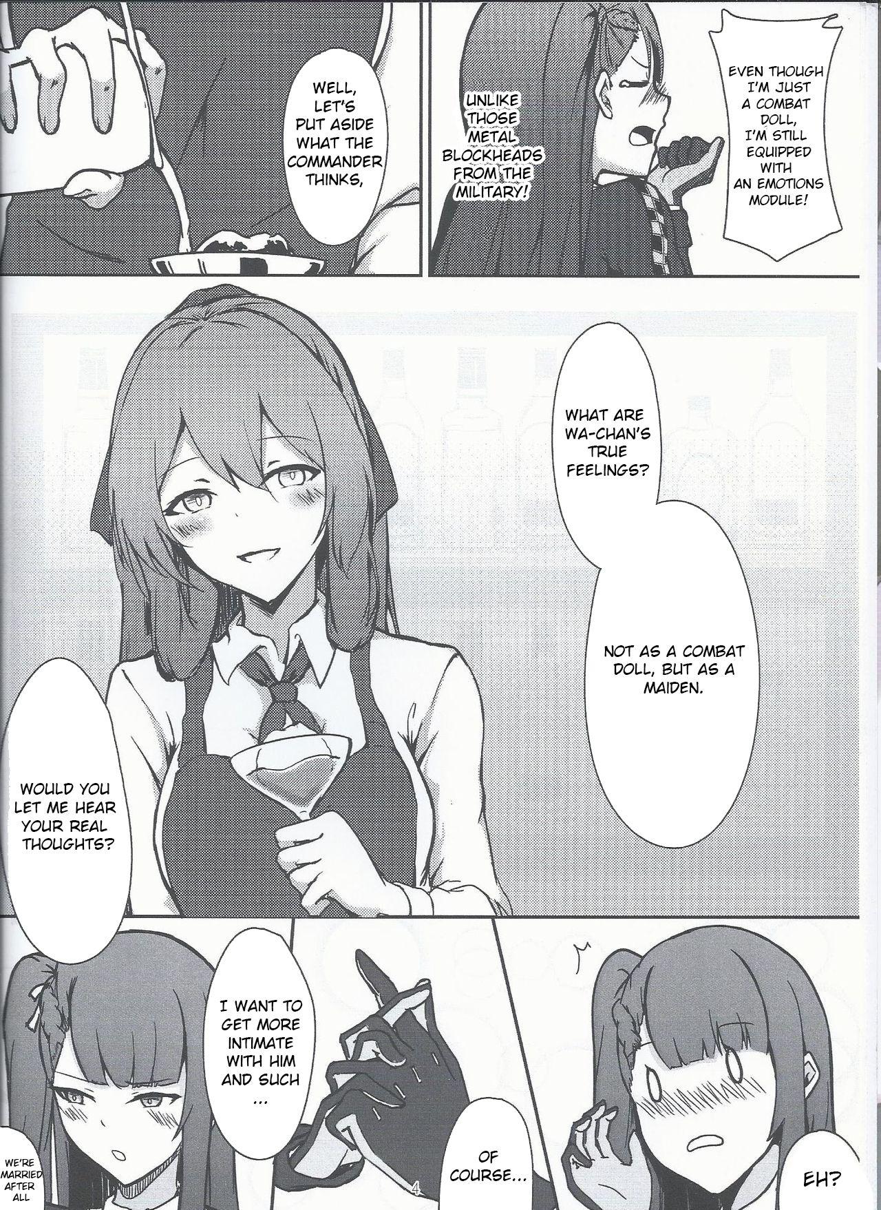 I don't know what to title this book, but anyway it's about WA2000 2