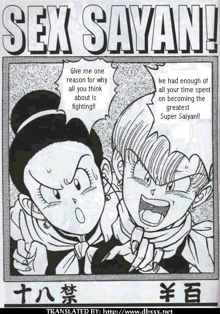 Infiel Sex Sayan! - Dragon ball z Africa - Page 1