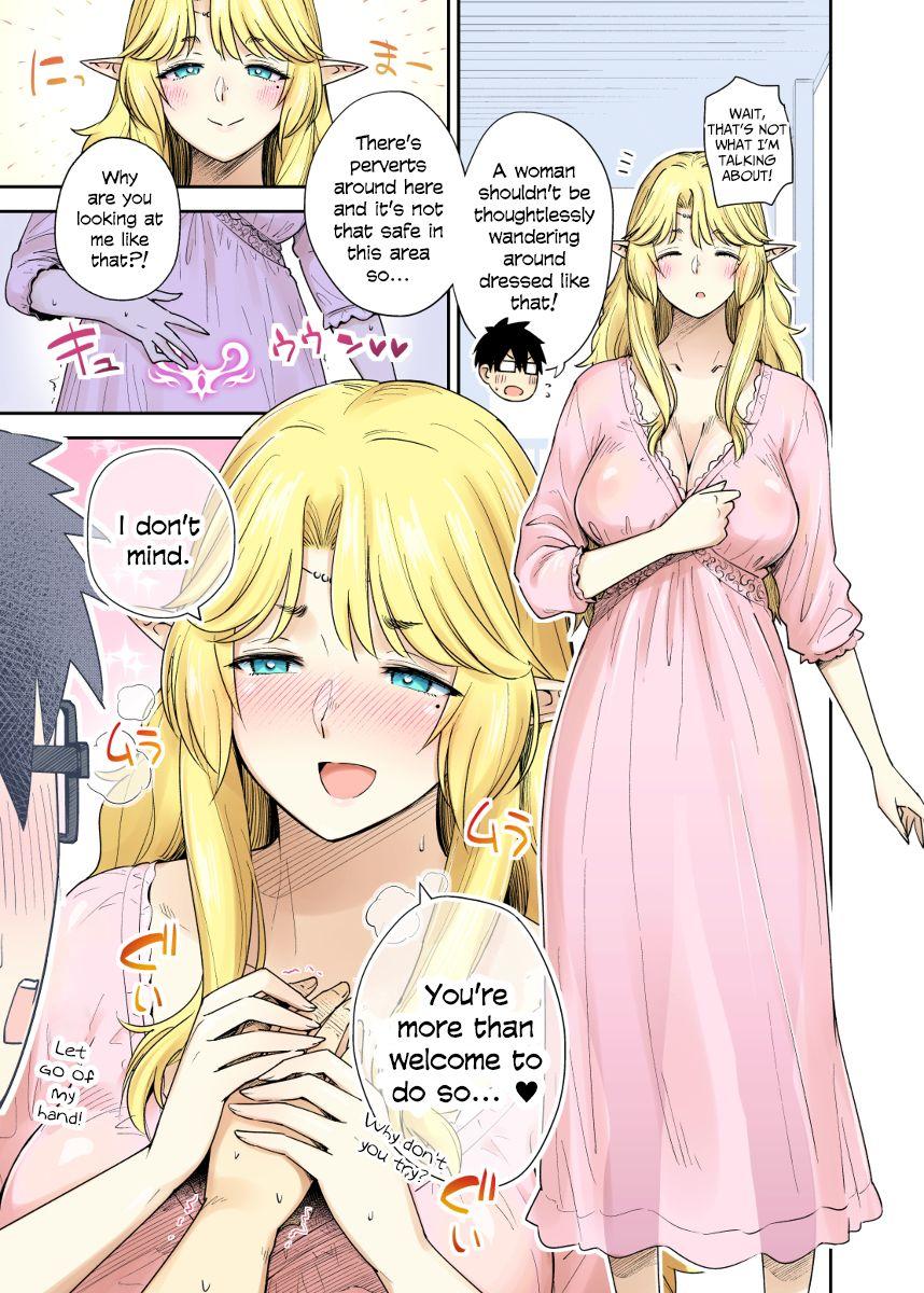 Strange Rinjin Elf Manga Cumload - Page 4