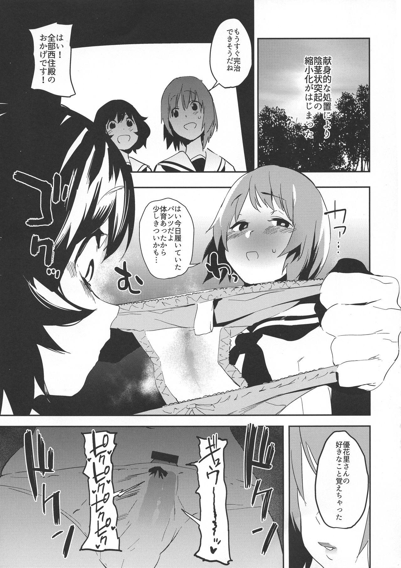 (C95) [CAMRISM (Kitou Sakeru)] Futanari Akiyama-dono ga Nishizumi-san de Panzer High!! (Girls und Panzer) 11