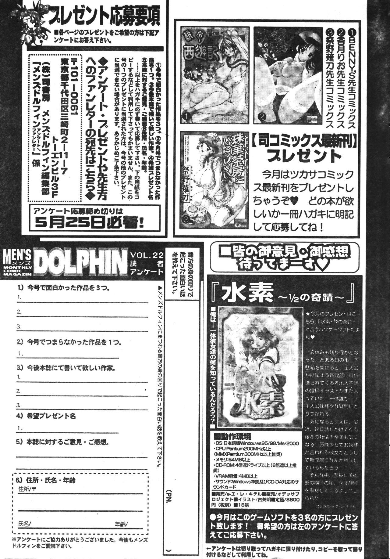 Men's Dolphin 2001-06-01 Vol.22 200