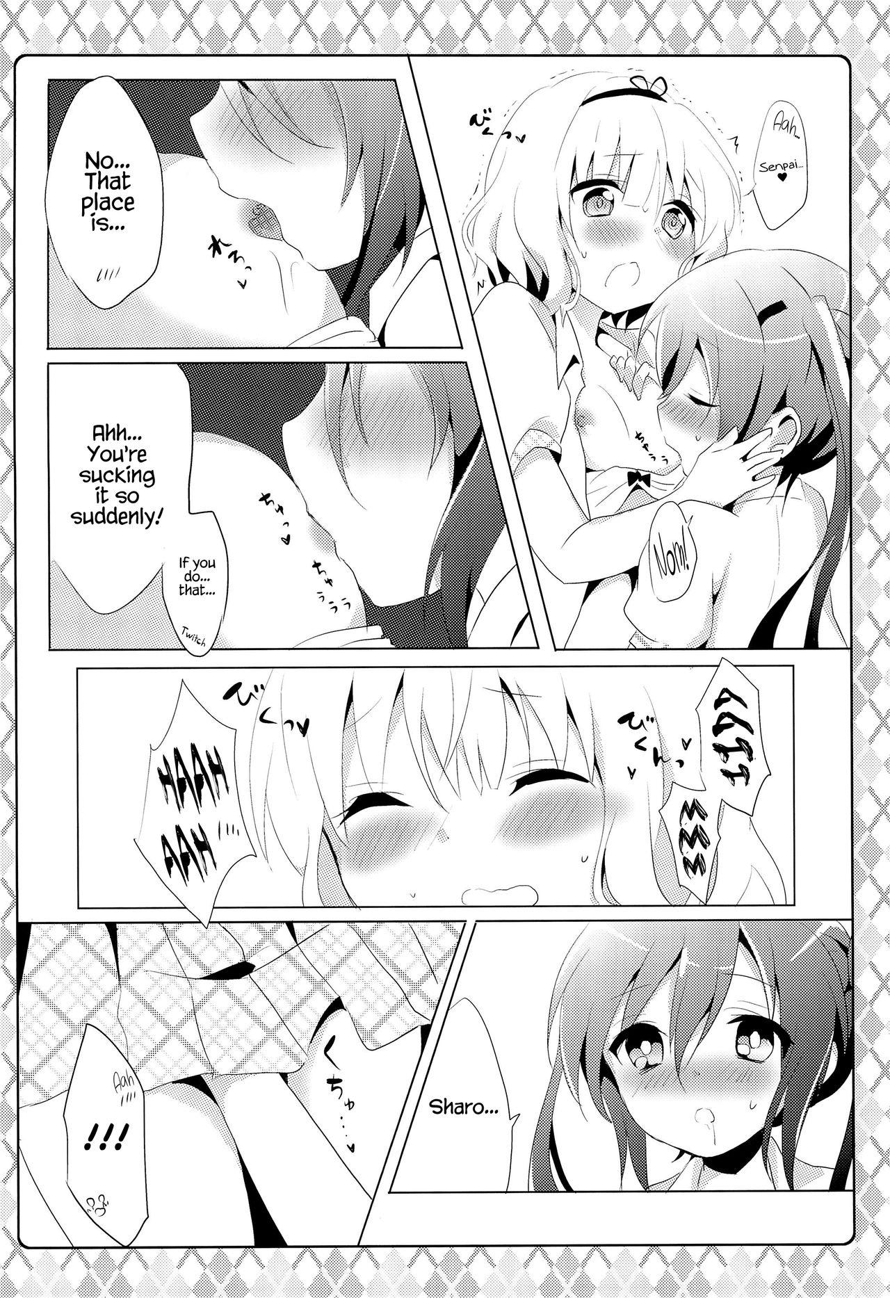 Viet Nam Naisho no Hokenshitsu - Gochuumon wa usagi desu ka Peludo - Page 14