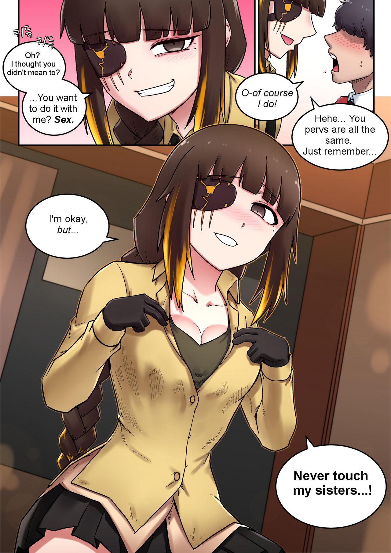 Shemale M16 COMIC - Girls frontline Stepsis - Page 5