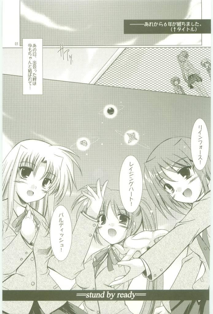 Masterbation BORDER LINE - Mahou shoujo lyrical nanoha Dominate - Page 3