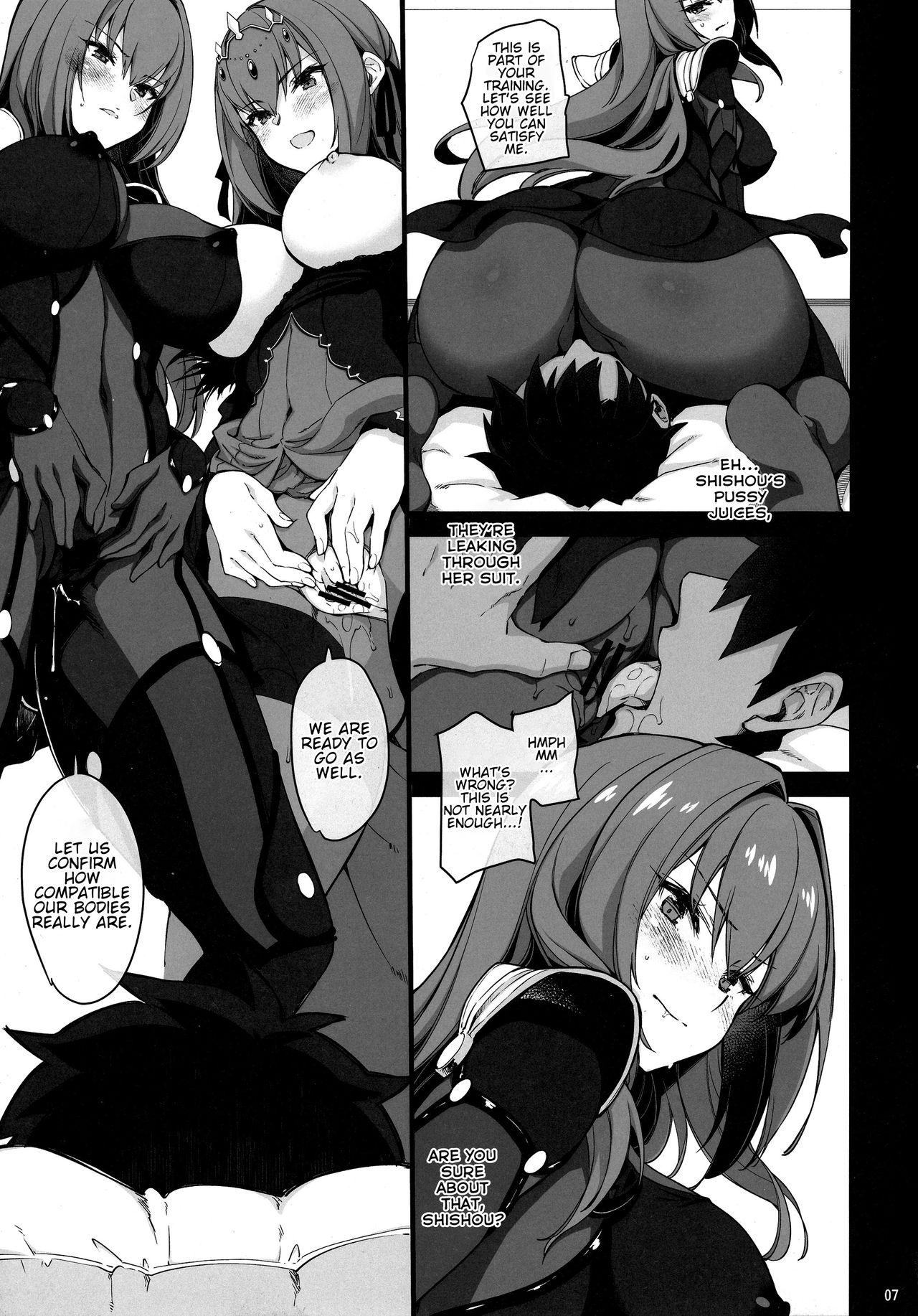 Skinny Dochira no Scathach Show | "Which Scathach" Show - Fate grand order Hardfuck - Page 6