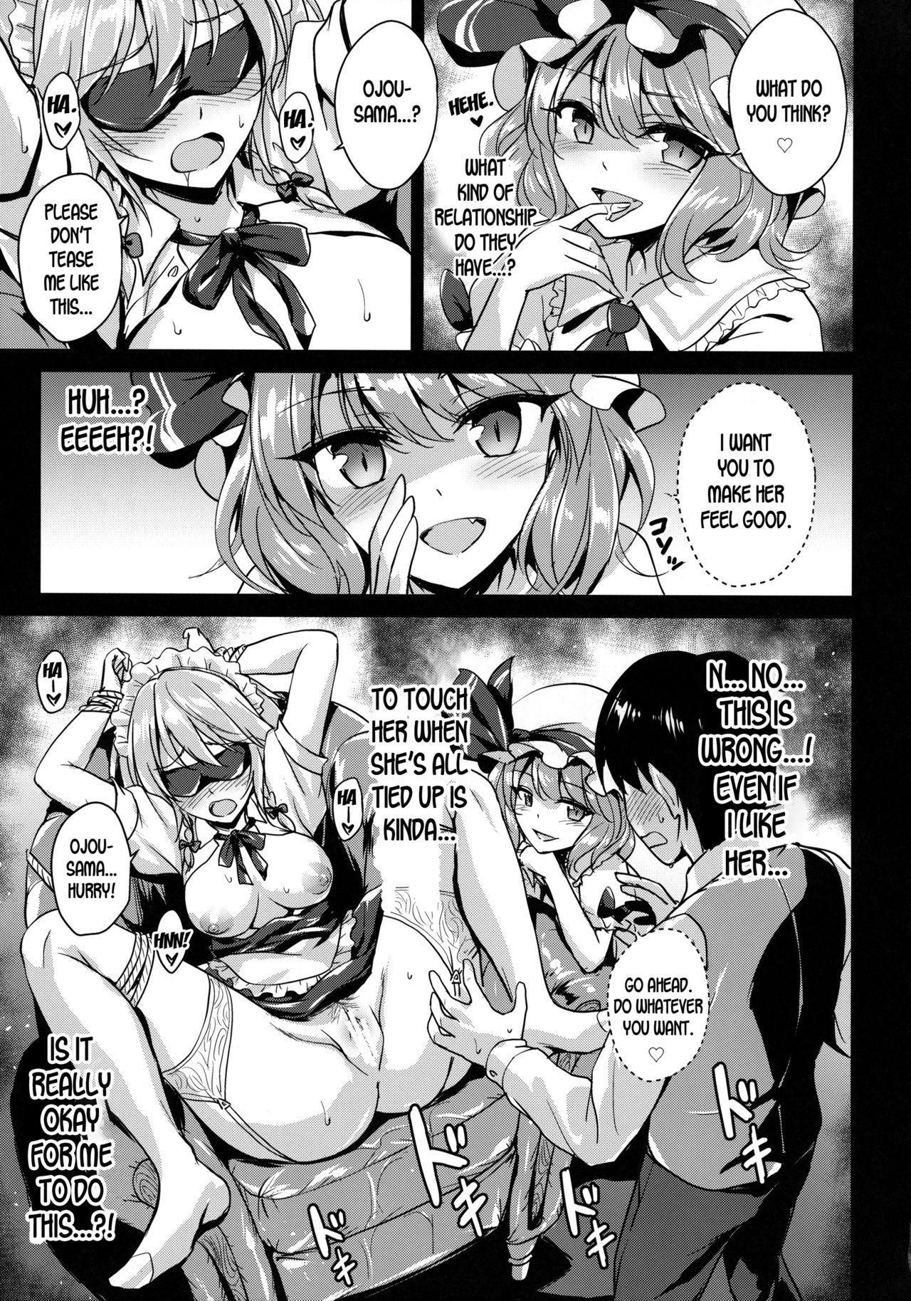 Gayporn Sakuya-san o Sukikatte ni Dekiru Ken - Touhou project Toilet - Page 7