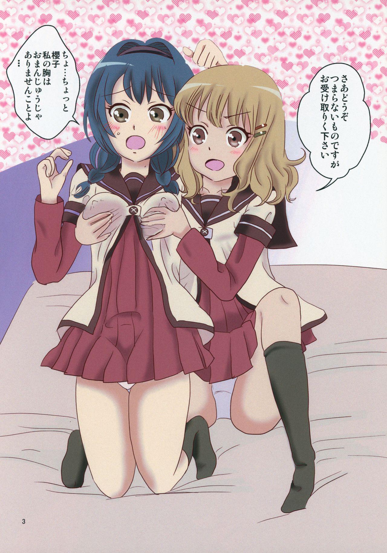 Women Sucking Niwaka Chanponmen 14 - Yuruyuri Arrecha - Page 2