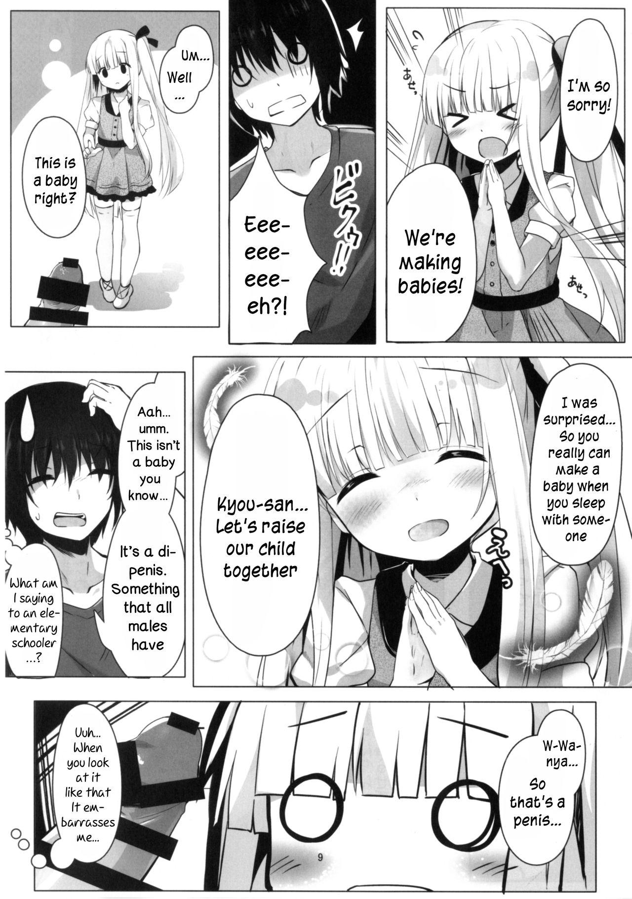 Ebony Tenshi no 4P? - Tenshi no 3p Sentando - Page 9