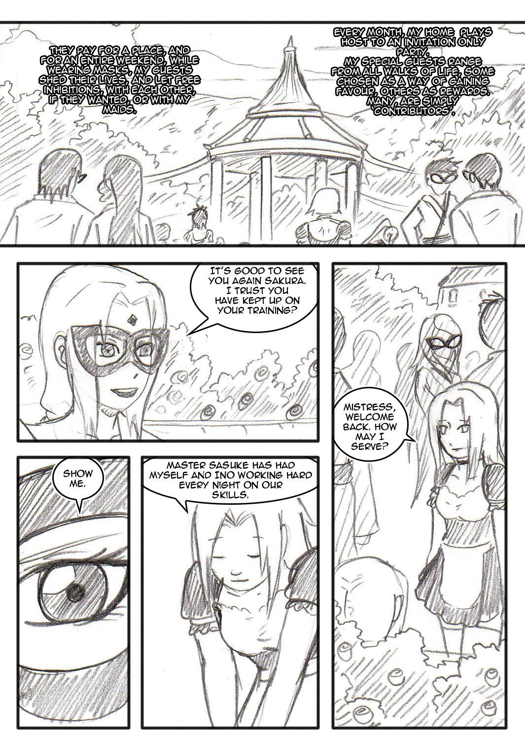 Kitchen Maids Graduation - Naruto Pussy Fucking - Page 3