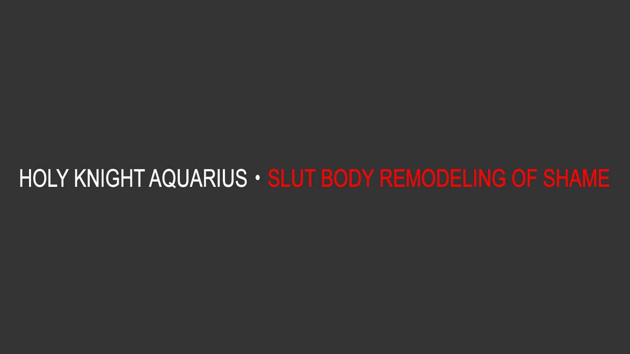Deflowered Seikishi Aquarius Chijoku no Nyotai Kaizou | Holy Knight Aquarius - Slut Body Remodeling of Shame - Original Webcamchat - Picture 1