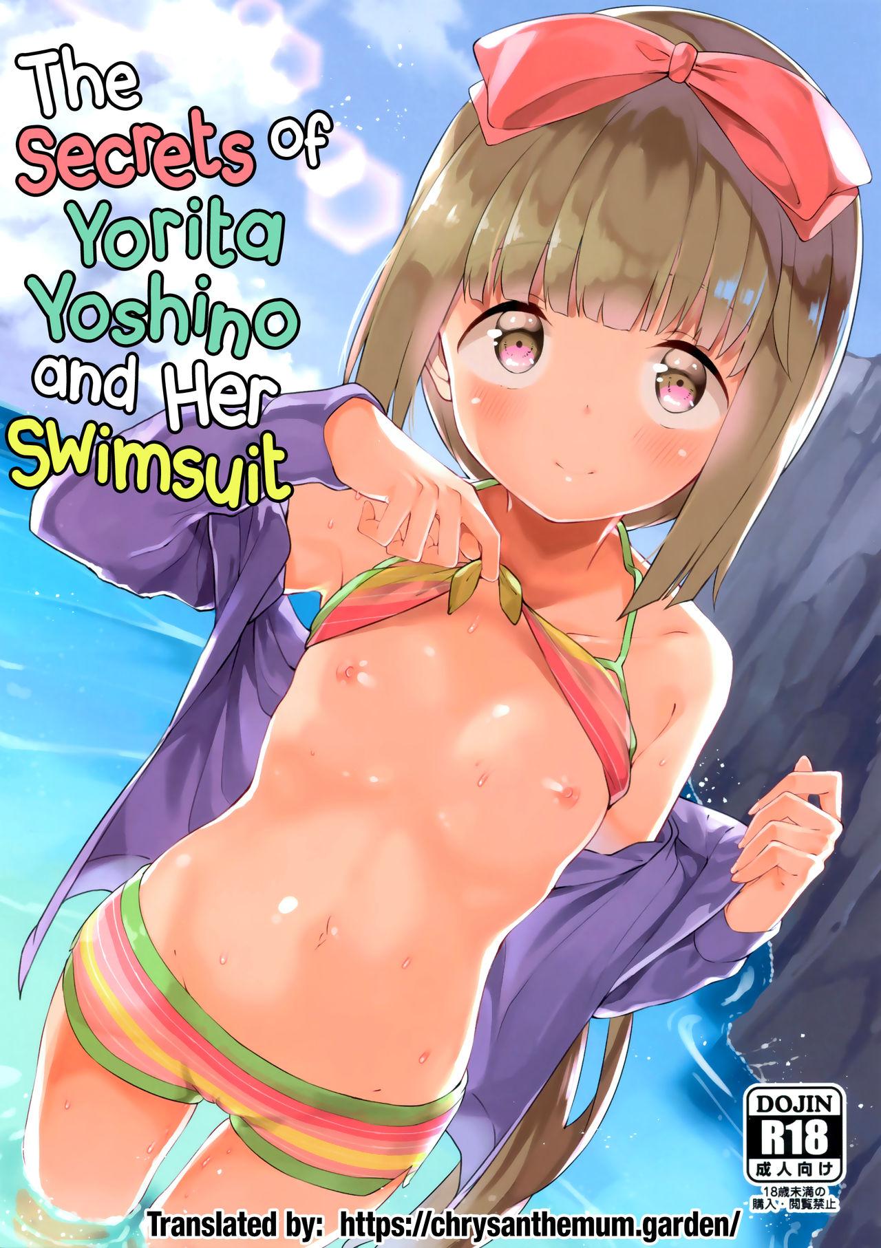 Mum Yorita Yoshino to Mizugi de Himegoto | The Secrets of Yorita Yoshino and Her Swimsuit - The idolmaster Latin - Page 1