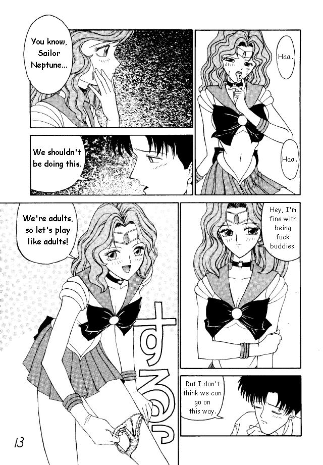 Femboy Pantsless 01 - Sailor moon Amigos - Page 4