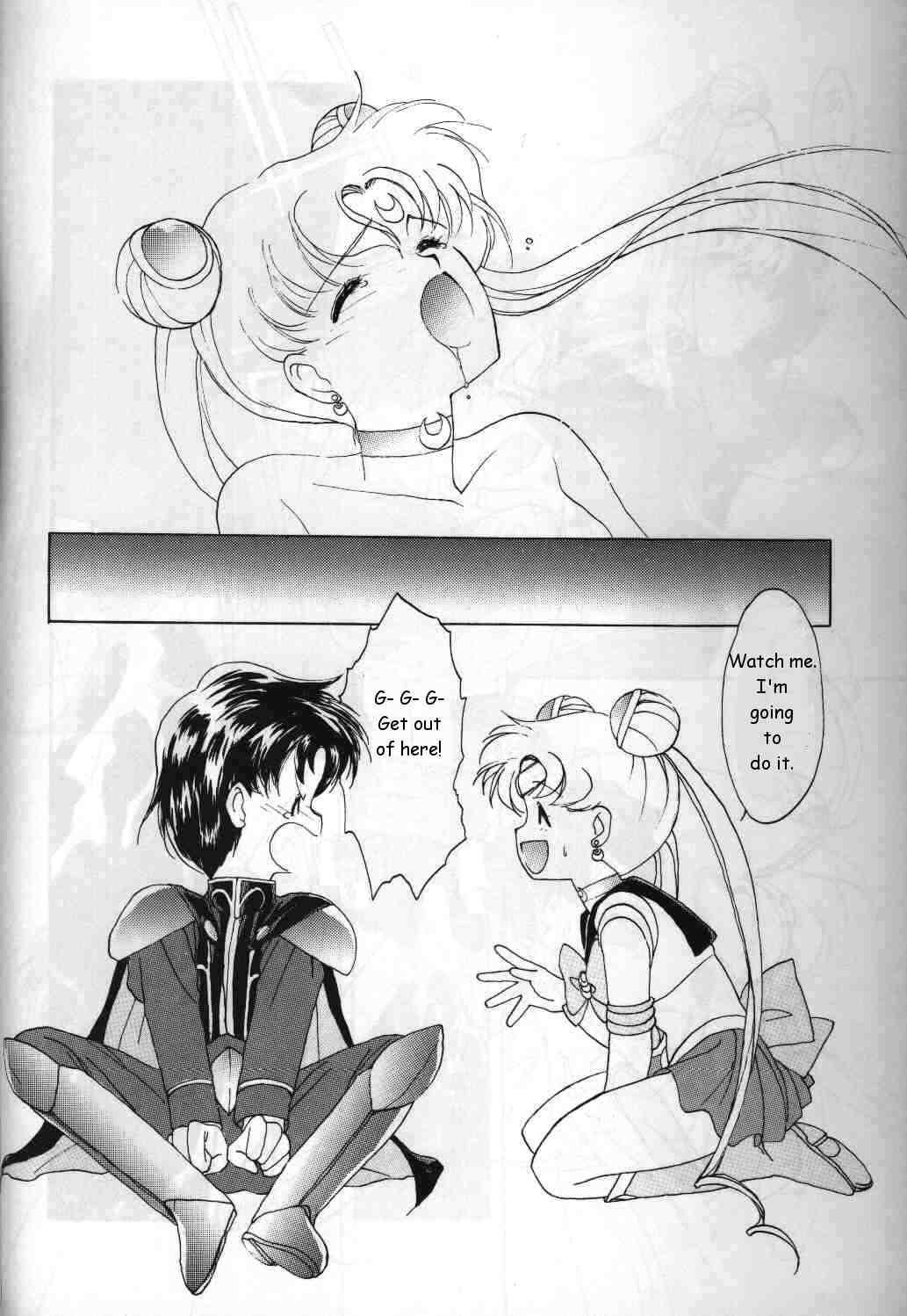 Oral Porn Sailors: Orange Version - Sailor moon Cream Pie - Page 26