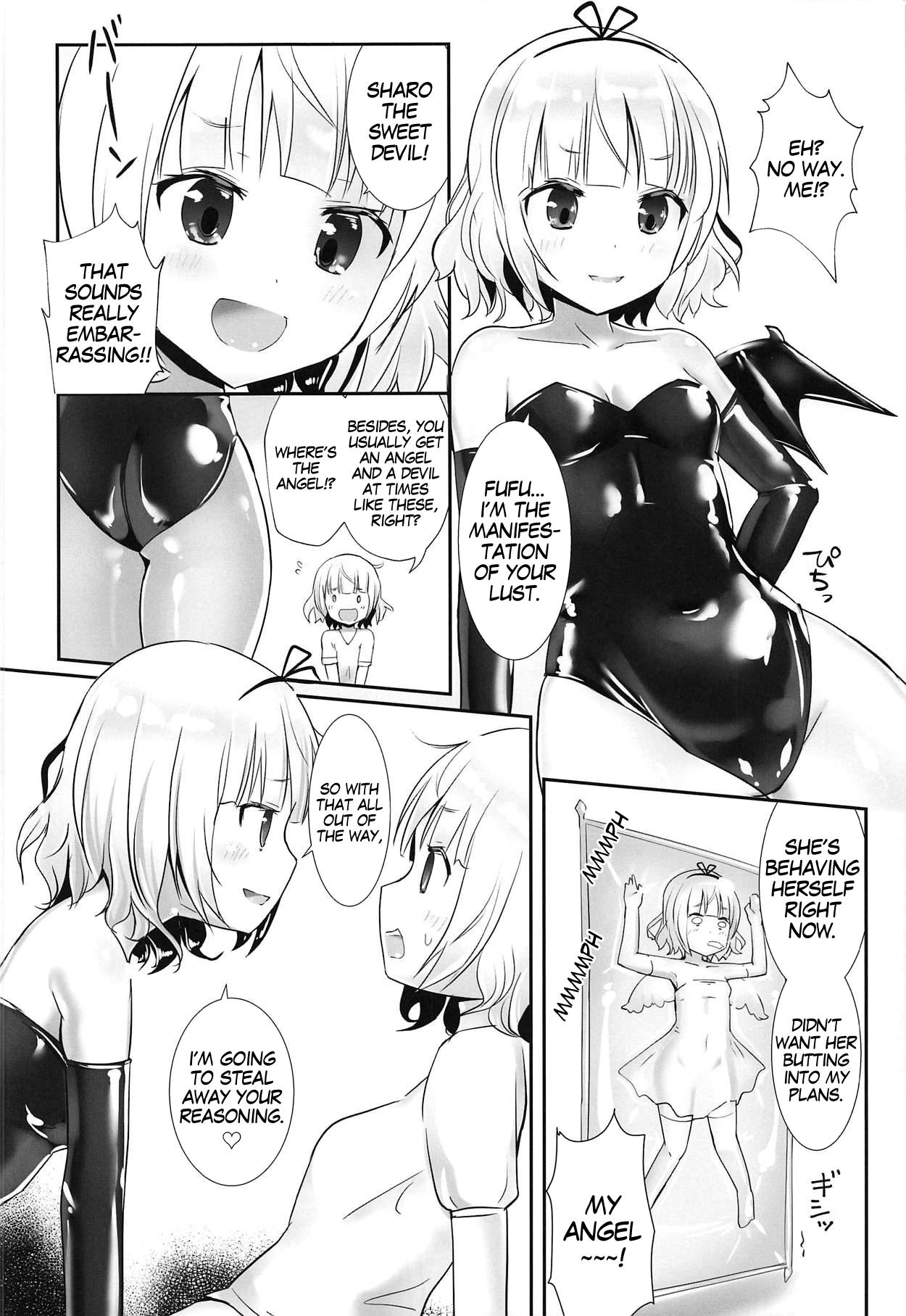 Gay Hunks Sharo or Sharo - Gochuumon wa usagi desu ka Amateur Xxx - Page 3