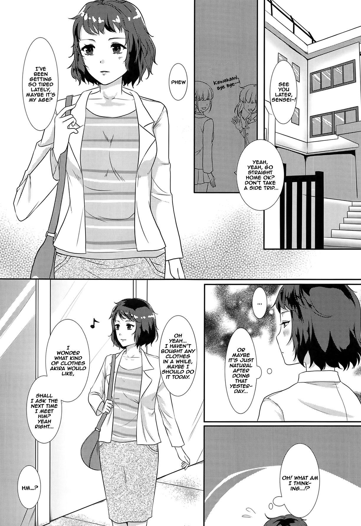 Sentando Onegai Teacher 2 | Please Teacher 2 - Persona 5 Crossdresser - Page 7