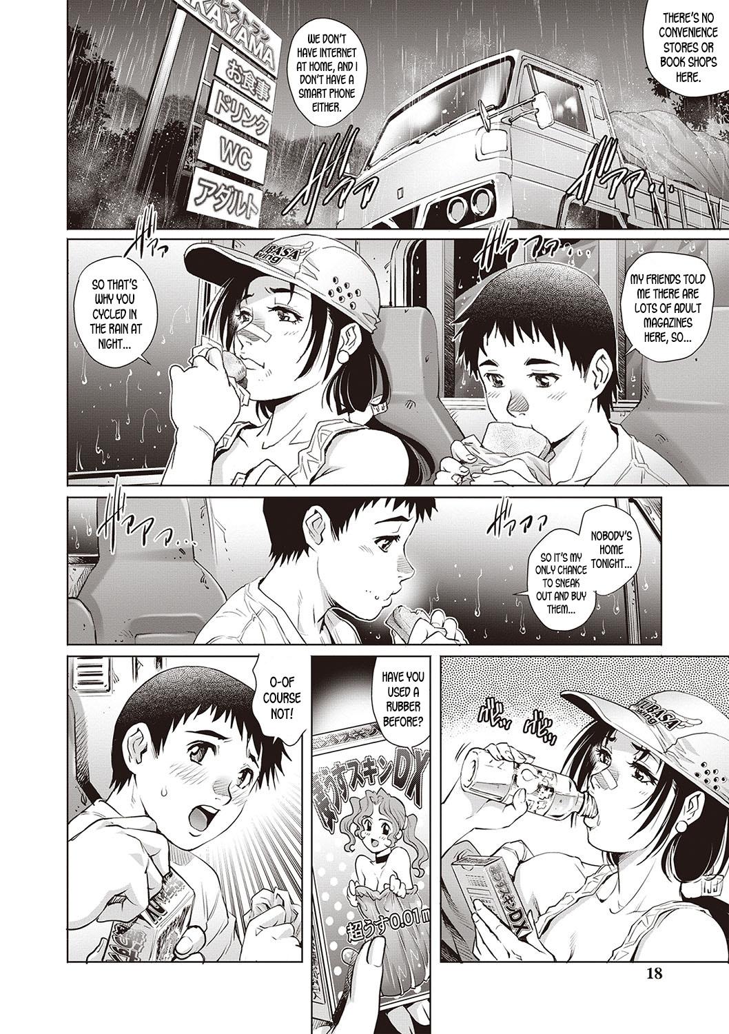 Gay 3some Tru Girl to Doutei Shounen | Truck Girl and Virgin Boy Gay Pissing - Page 10