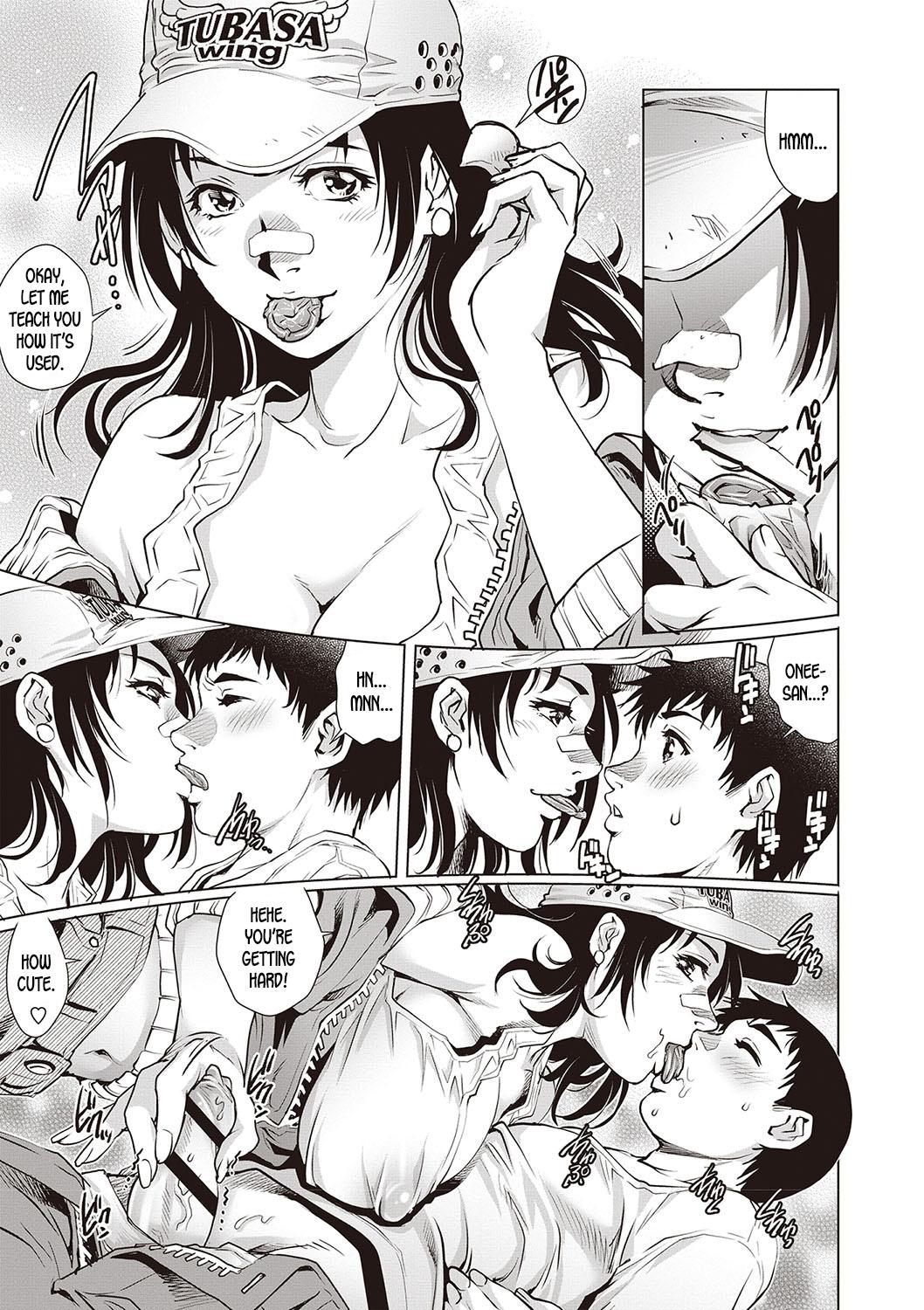 Rimming Tru Girl to Doutei Shounen | Truck Girl and Virgin Boy Amatuer Porn - Page 11