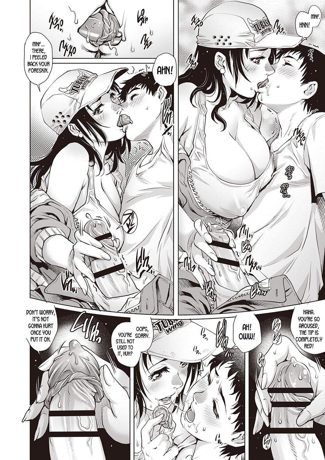 Rimming Tru Girl to Doutei Shounen | Truck Girl and Virgin Boy Amatuer Porn - Page 12