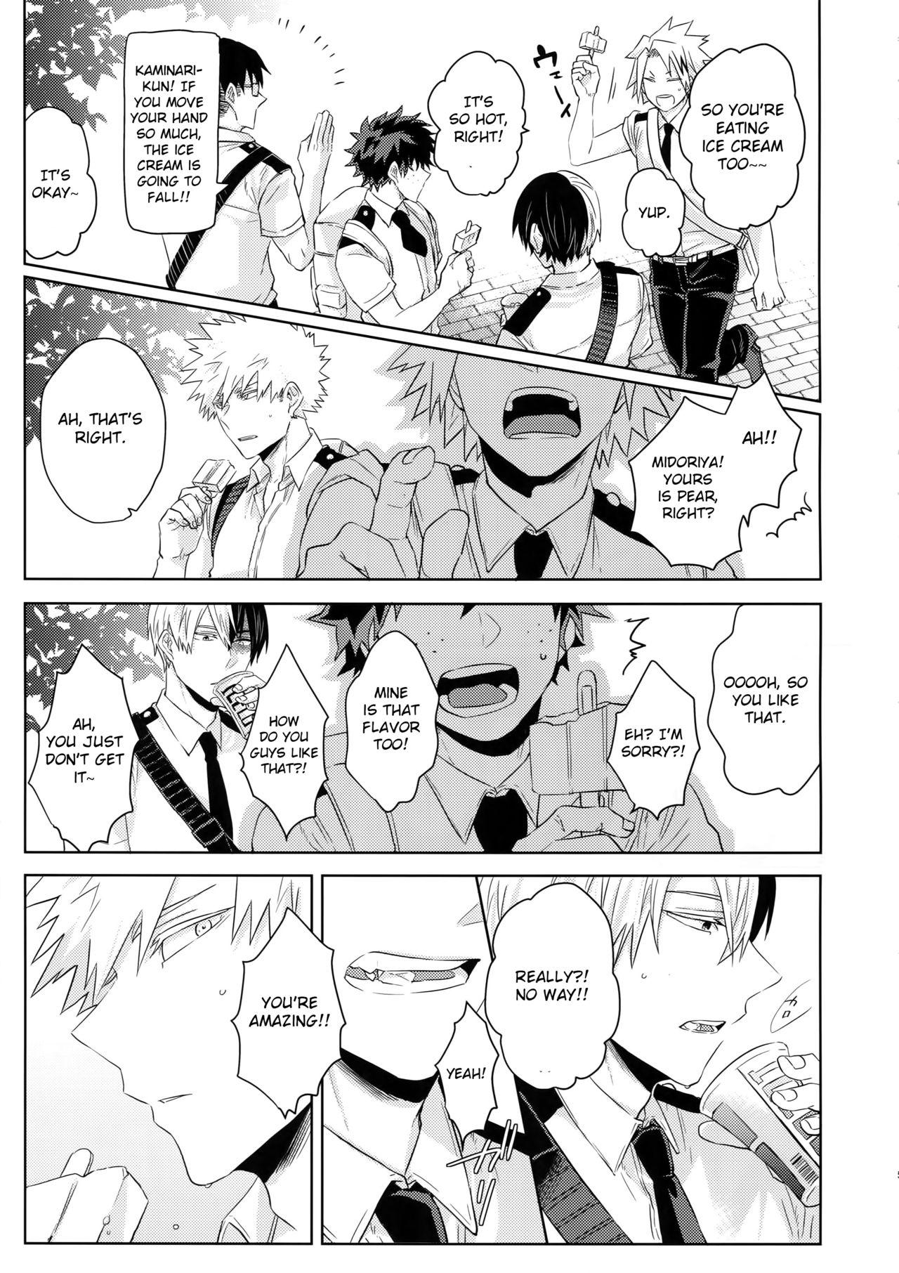 Gay Youngmen Natsu no Omoide Sorekara Mirai - My hero academia Long - Page 6