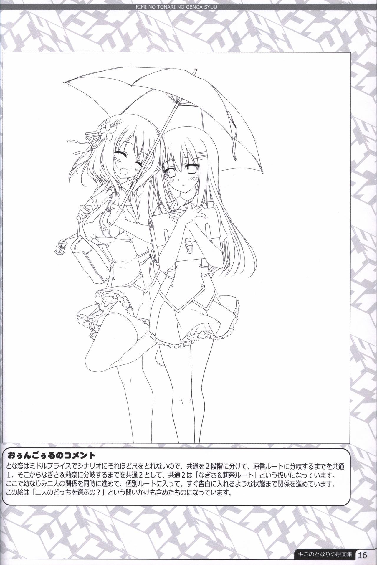 Kimi no Tonari no  illustration art book 15